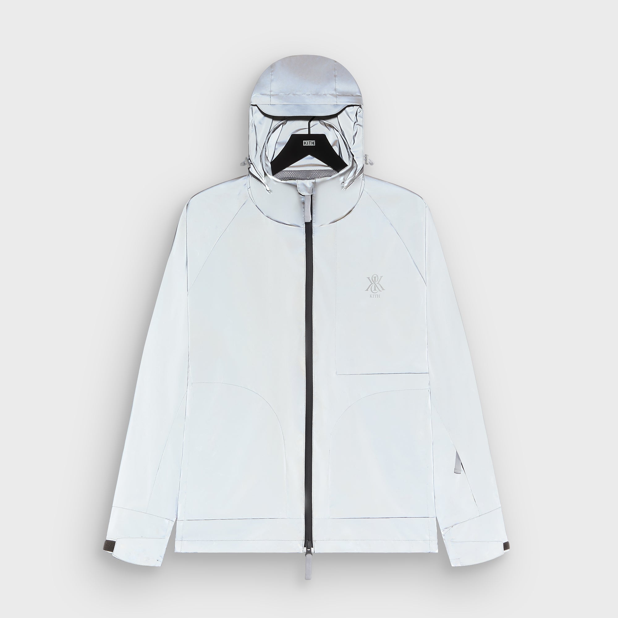 KITH   ナイロンジャケット ホワイト Kith & New Balance Reflective Jacket - Reflective