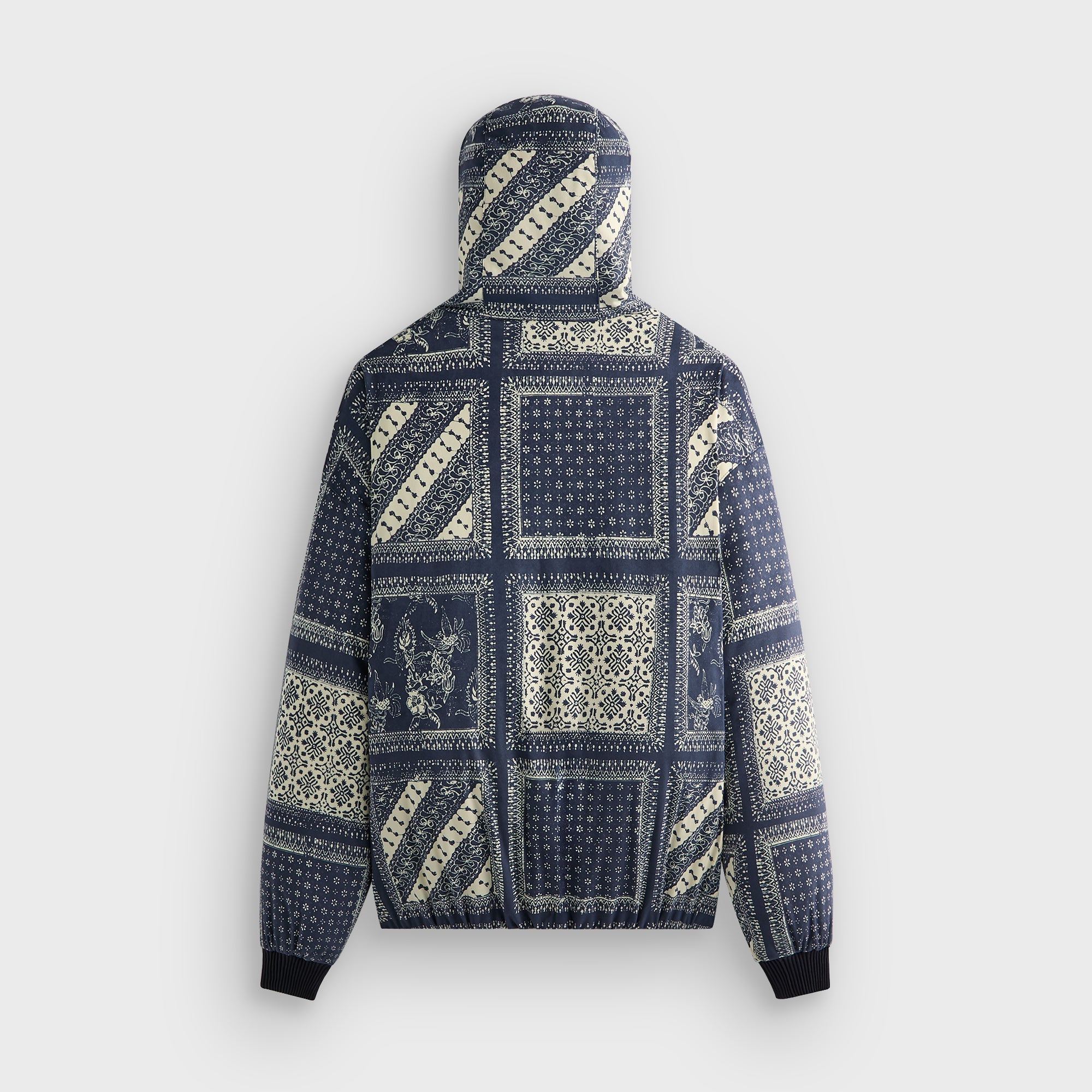 Kith Puffed Microsuede Jaysen Hoodie - Vista