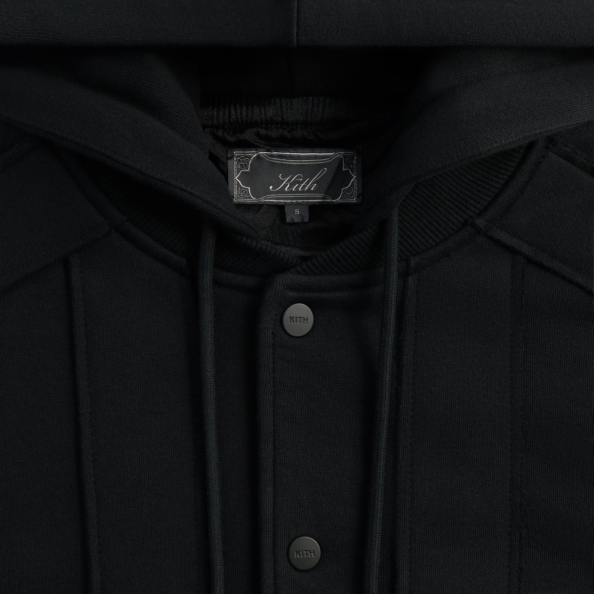 Kith Hooded Marvin Bomber Jacket - Black