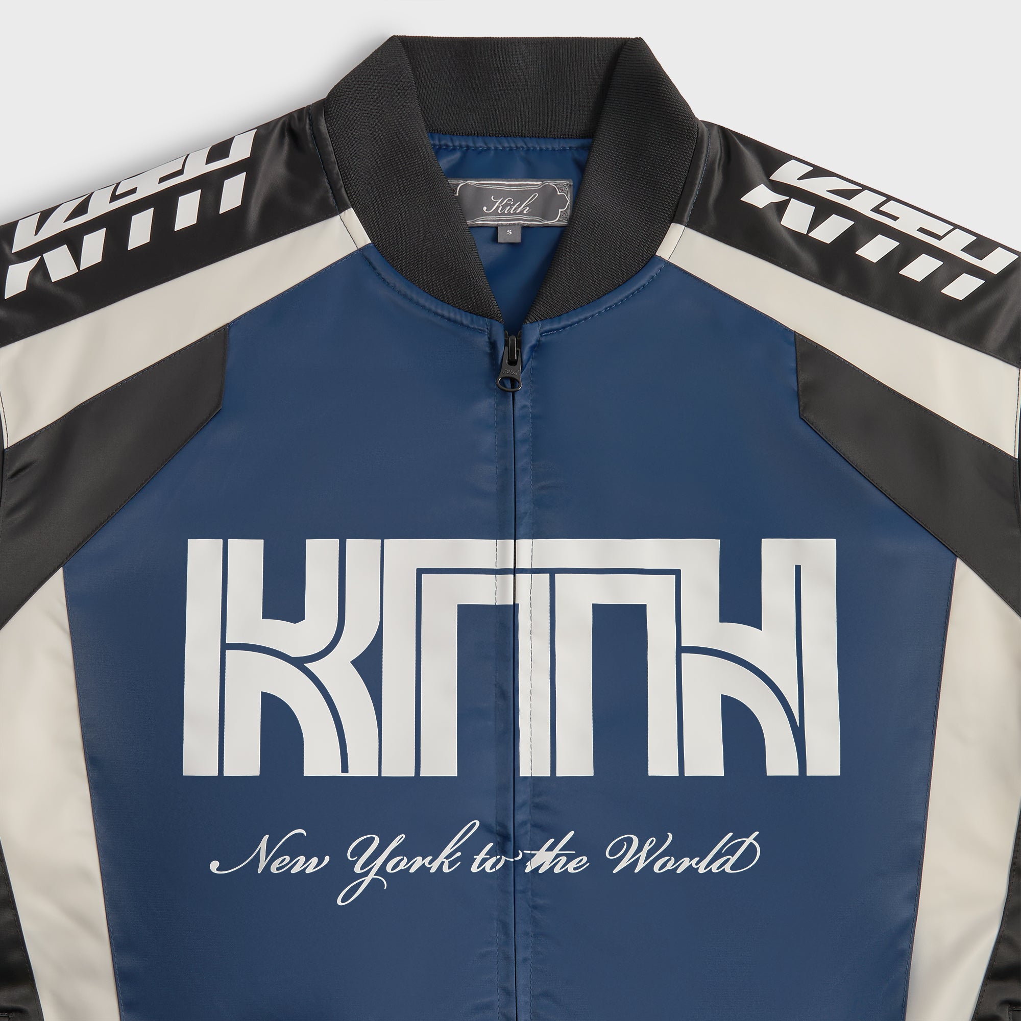 Kith Aviation Bomber Jacket 中古 Kith Satin Bomber Jacket - Gem
