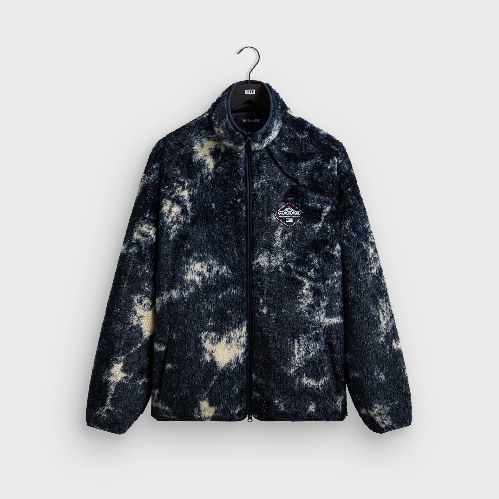 Kith for Columbia Ice Dye Sherpa Harper Jacket - Nocturnal