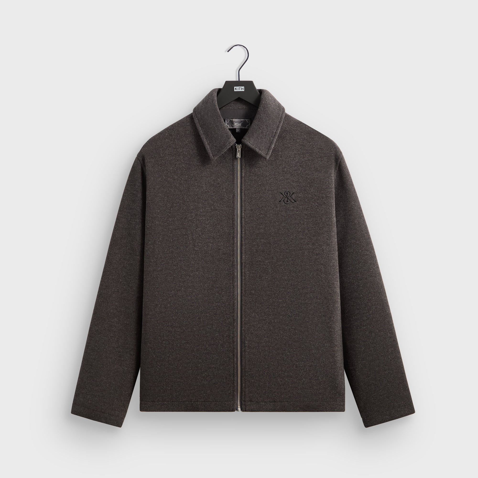 リ*ド様 KITH SOLID MILITIA JACKET CRINKLE Stampd Sherpa Lined Bomber Jacket - Army – Kith