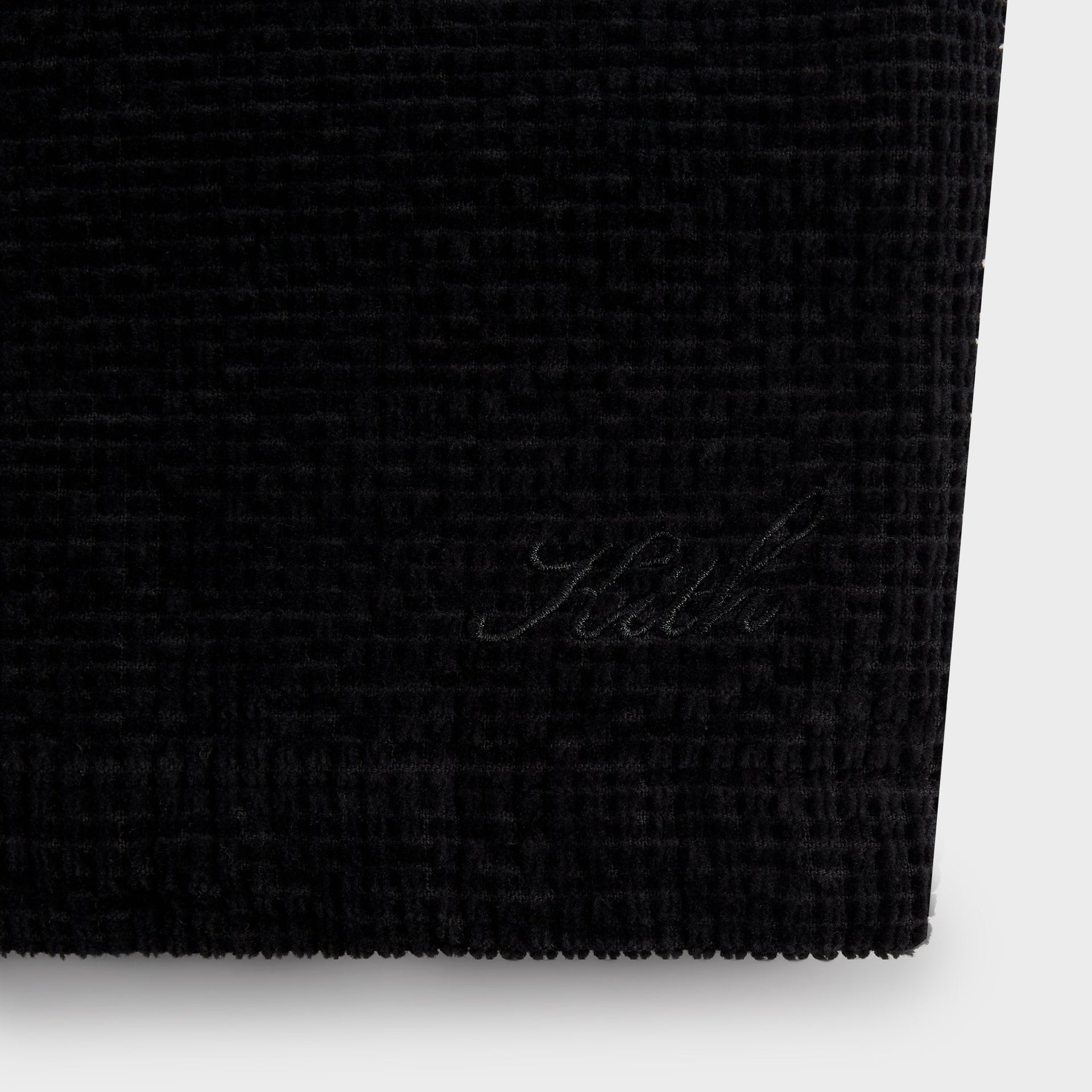 Kith Chenille Ripstop Ace Shirt Jacket - Black - PH