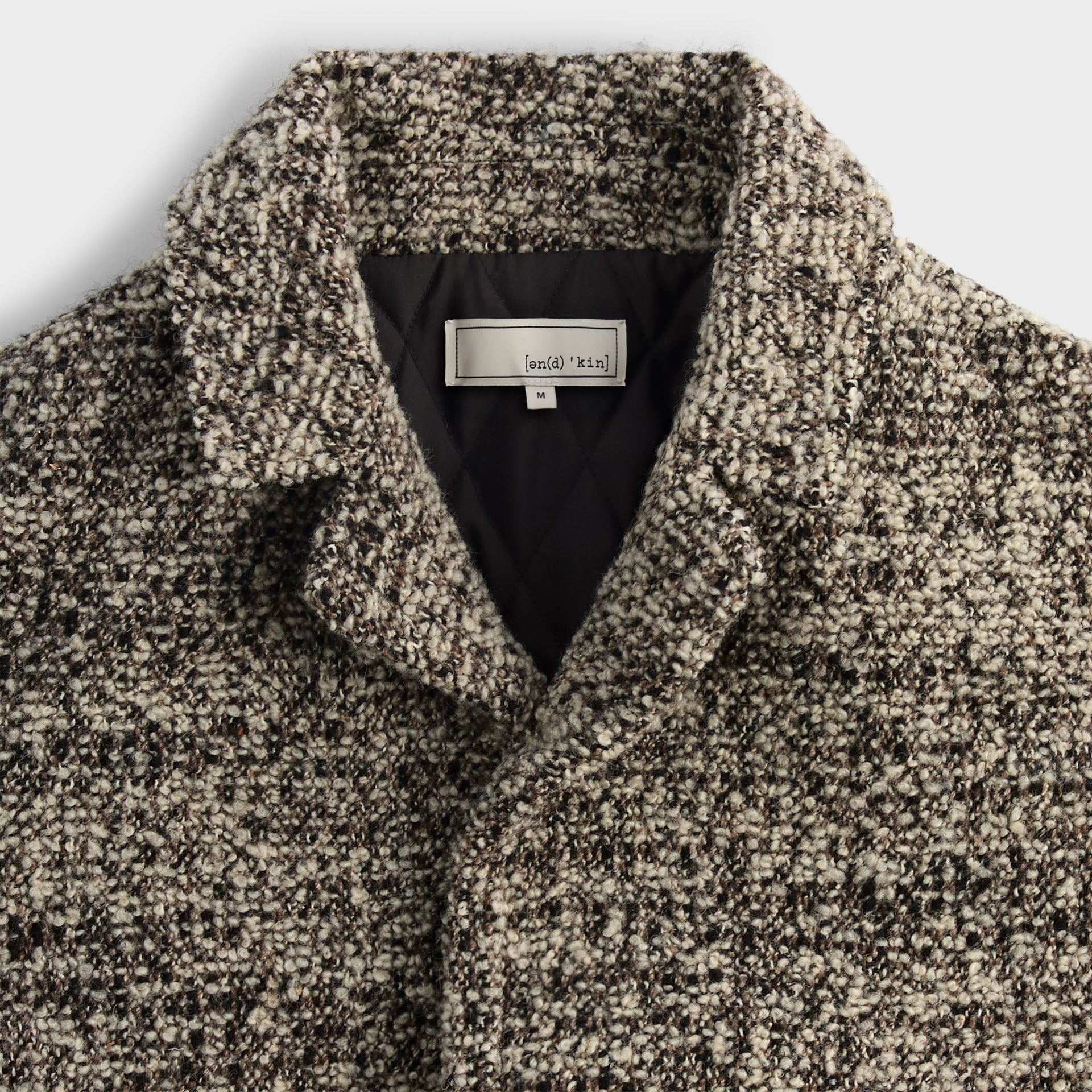 &Kin Plush Boucle Bergen Coat - Hallow - PH