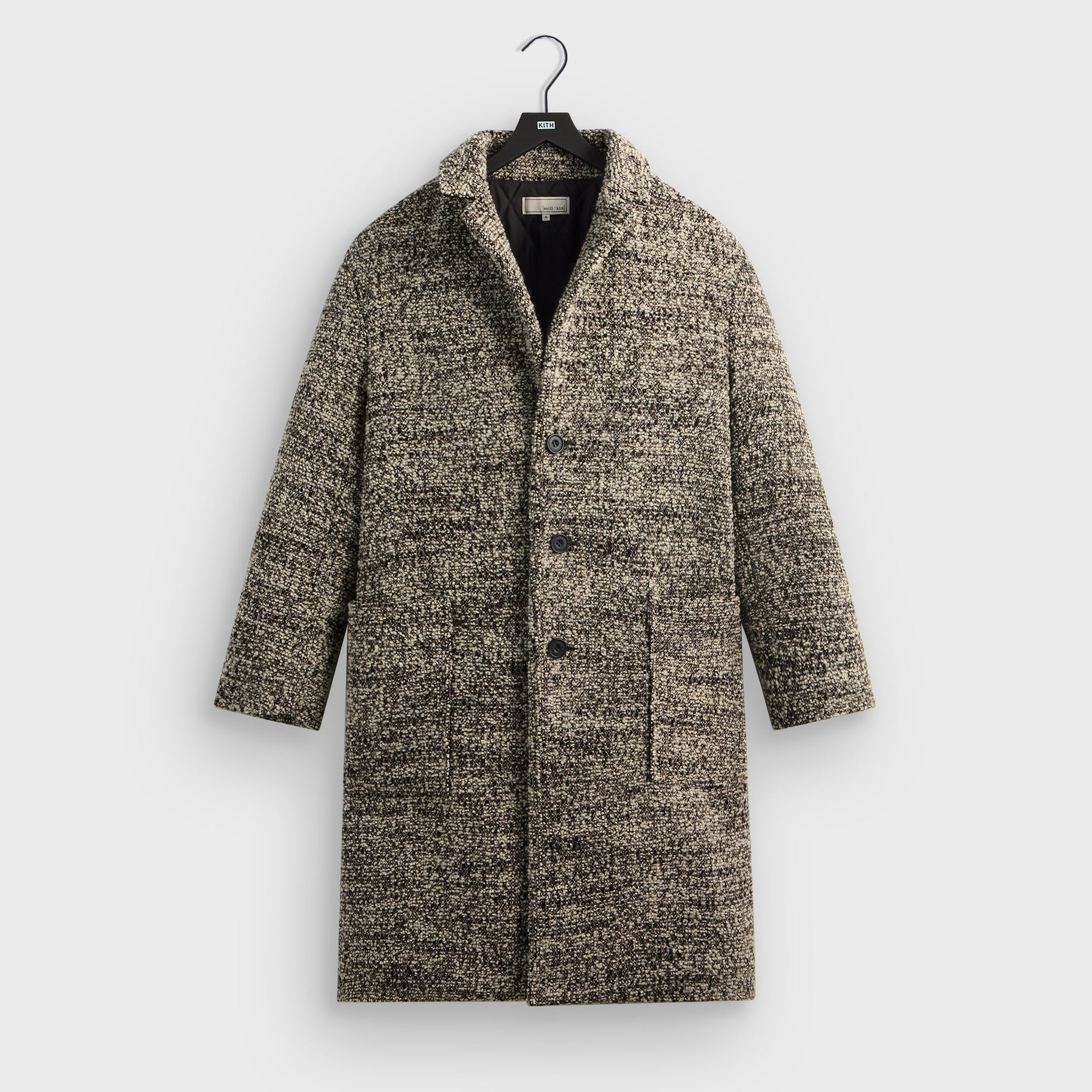 &Kin Plush Boucle Bergen Coat - Hallow - PH