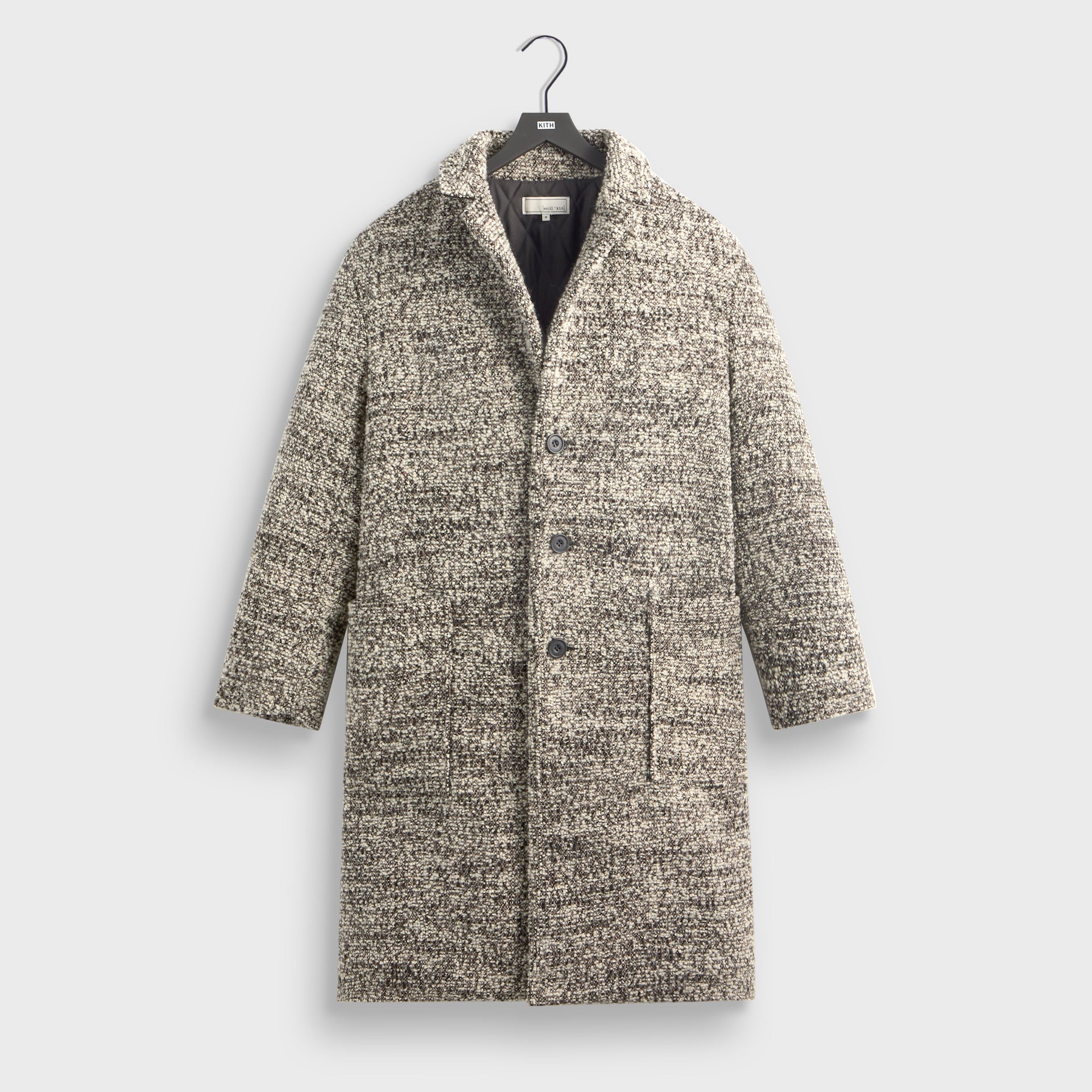 &Kin Plush Boucle Bergen Coat - Hallow - PH