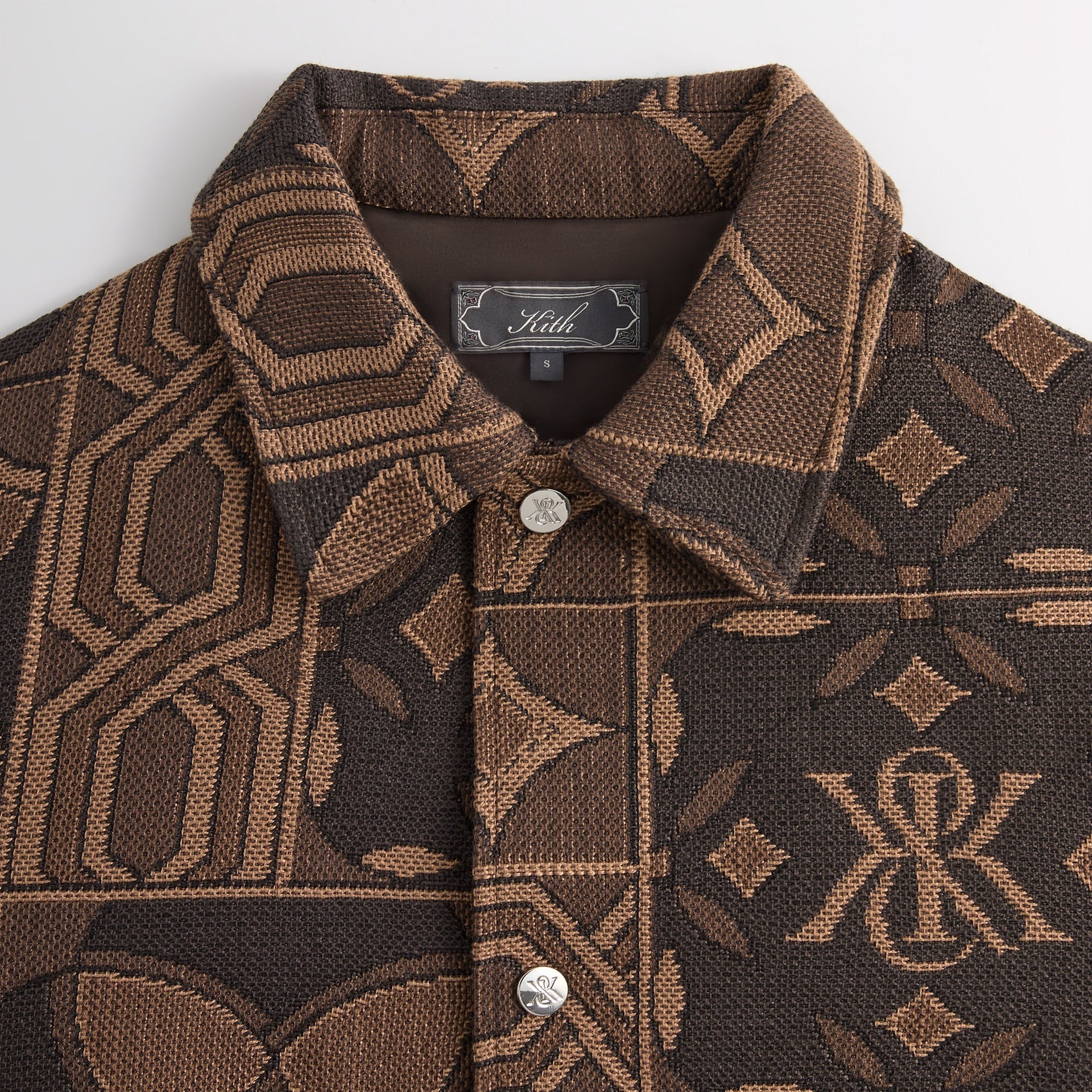 Kith Tile Jacquard Tapestry Coaches Jacket - Legacy - PH