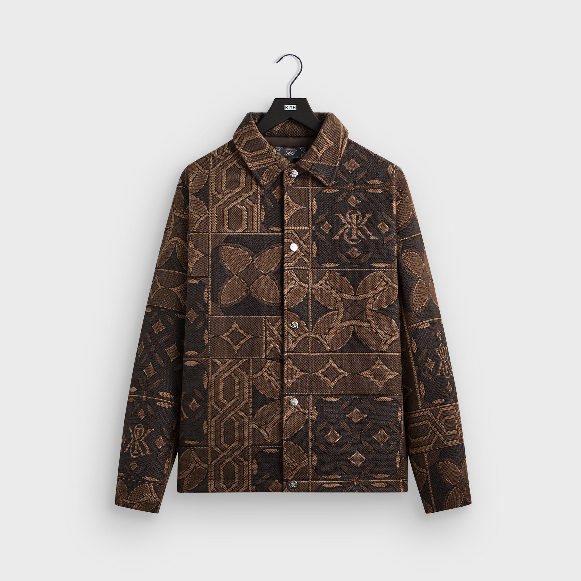 Kith Tile Jacquard Tapestry Coaches Jacket - Legacy - PH