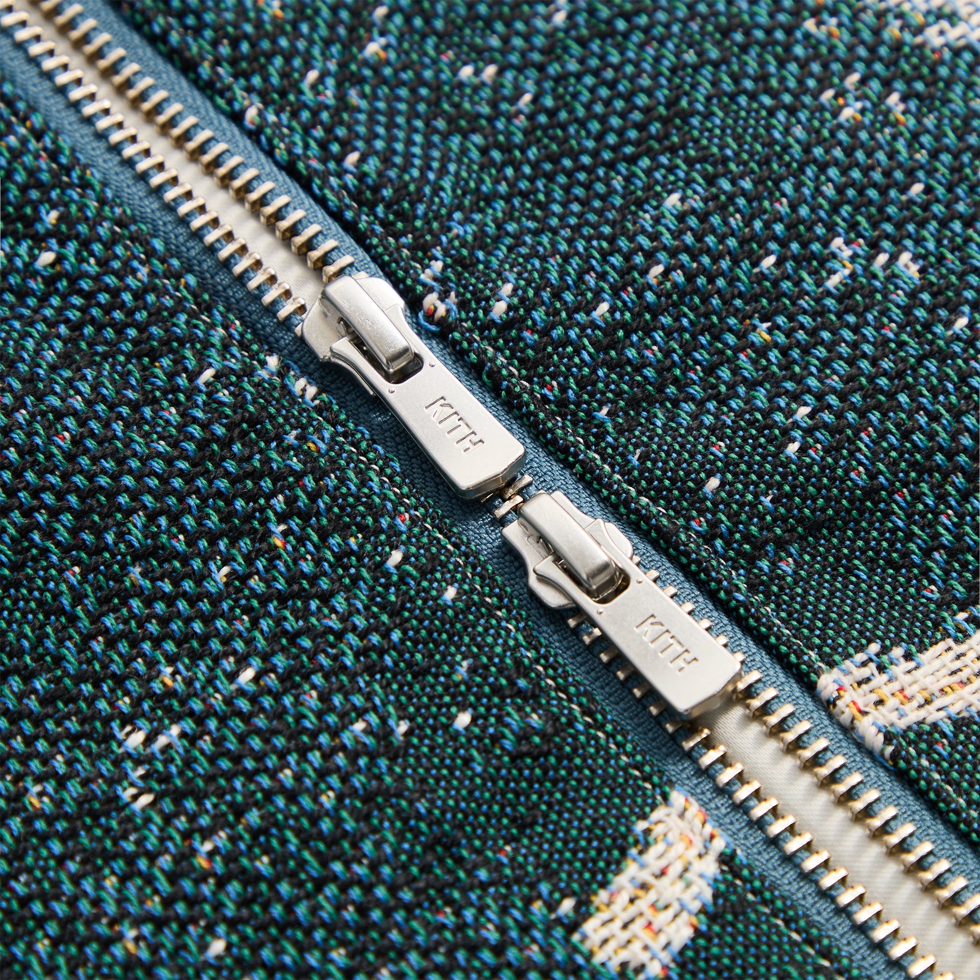 Kith Braden Tapestry Full Zip Hoodie - Waffle