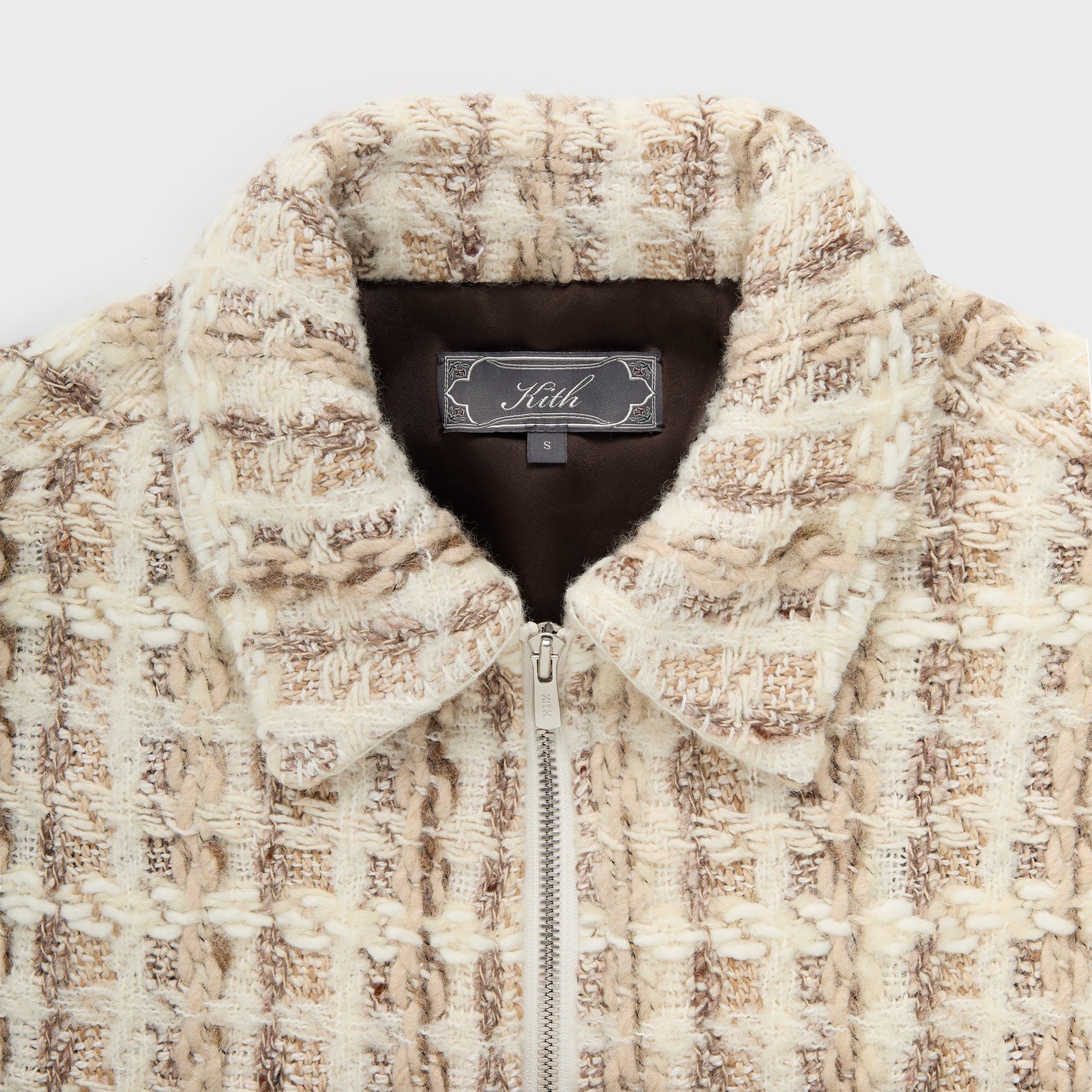 Kith Windowpane Tweed Coaches Jacket - Hallow - PH