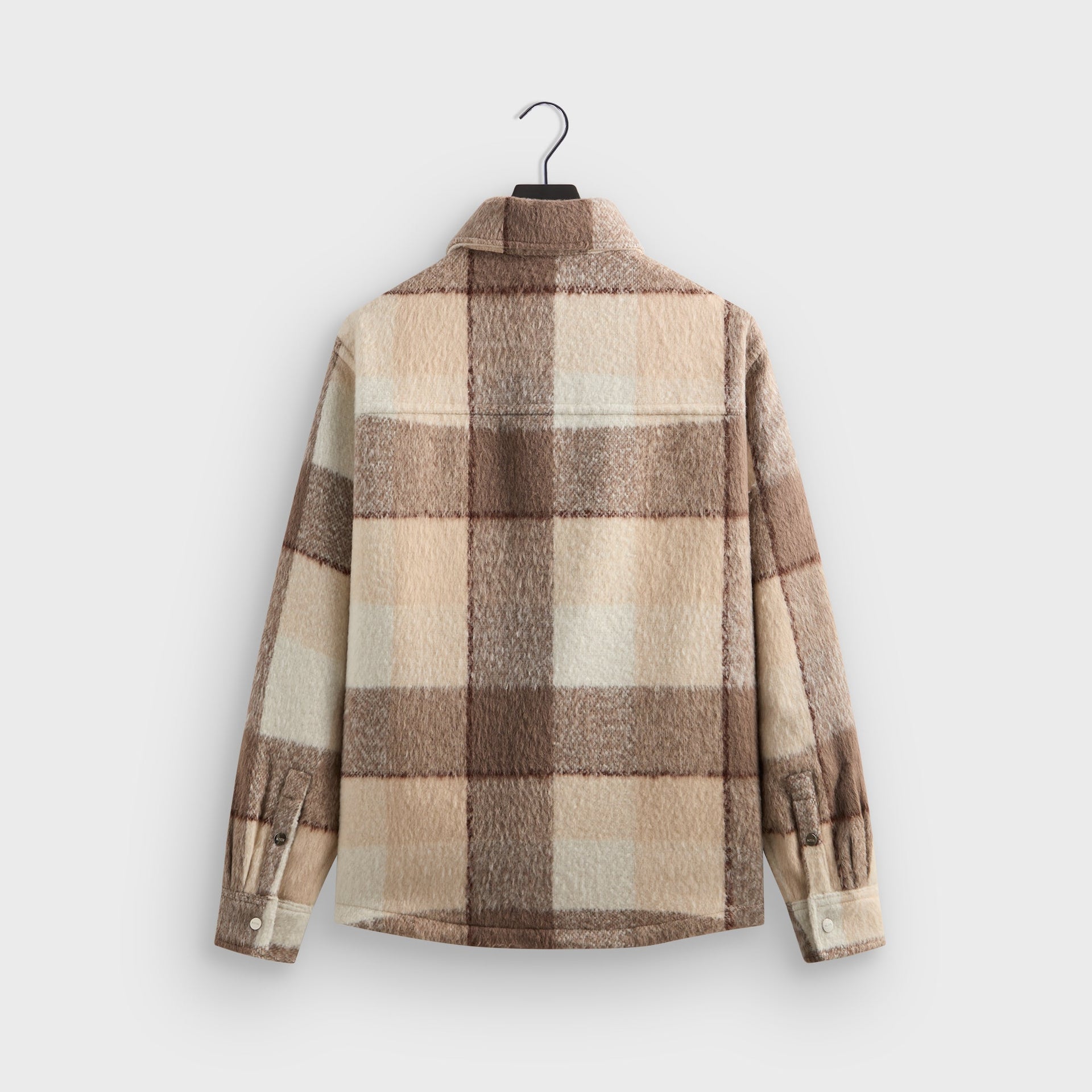 Kith Brushed Plaid Sheridan Shirt Jacket - Canvas - PH