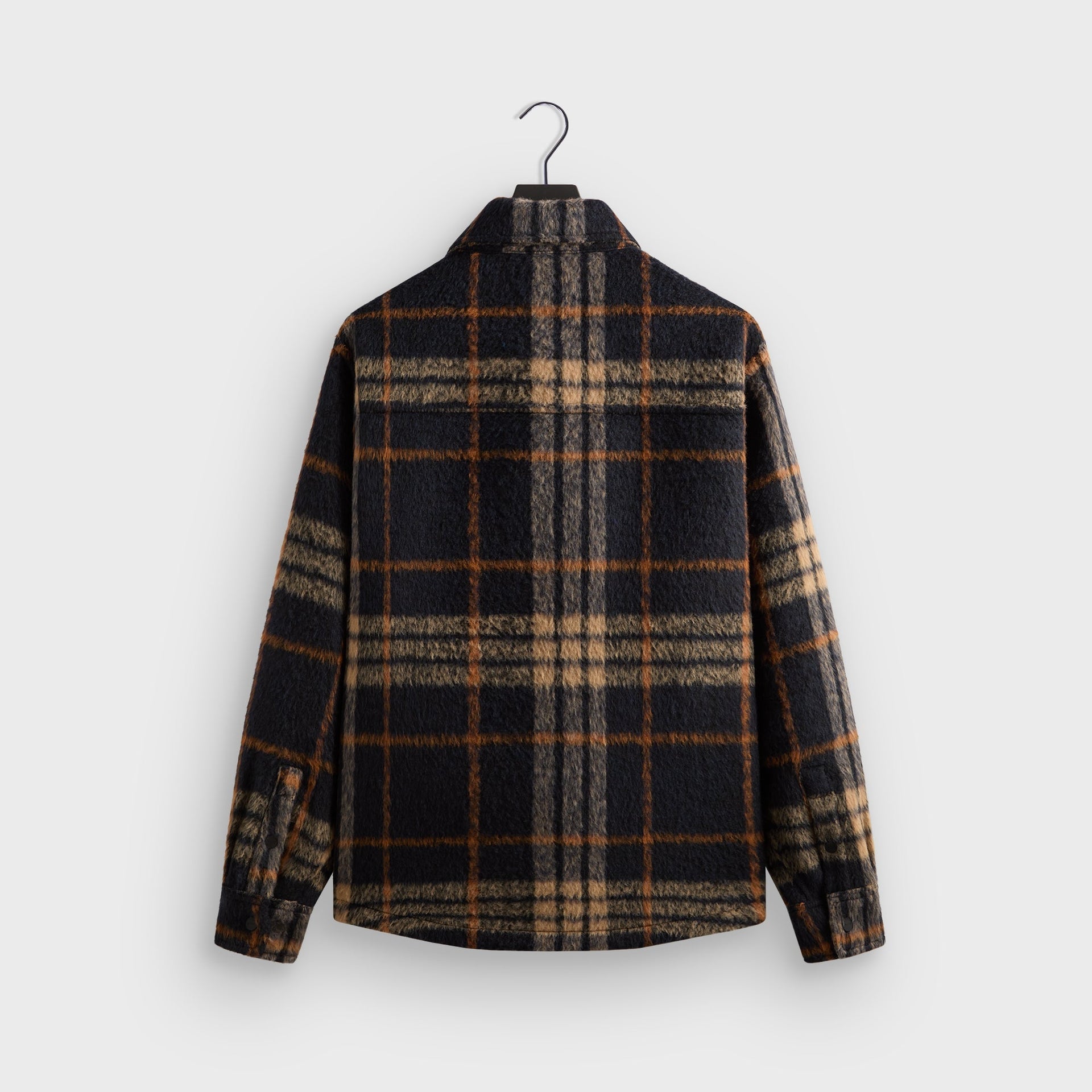 Kith Brushed Plaid Sheridan Shirt Jacket - Nocturnal - PH