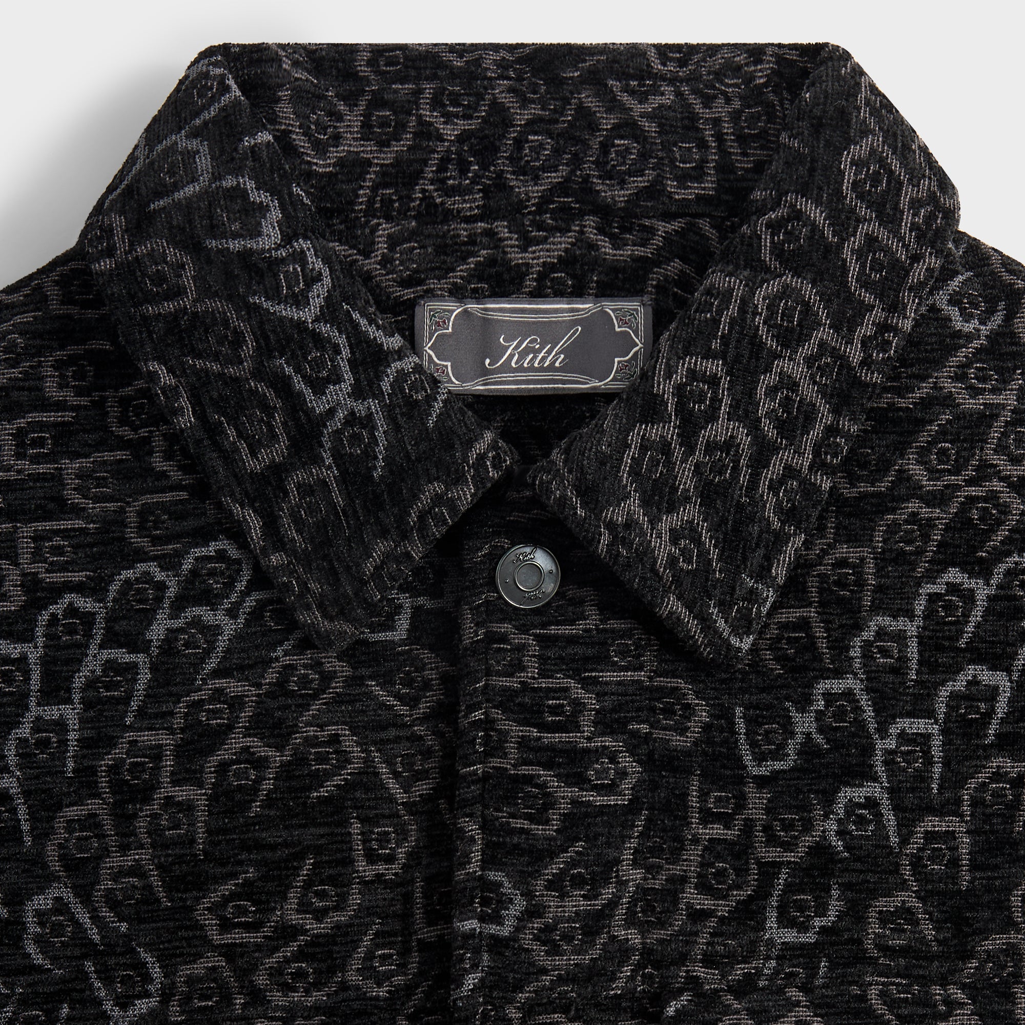 Kith Puffed Jase Tapestry Jacket - Black