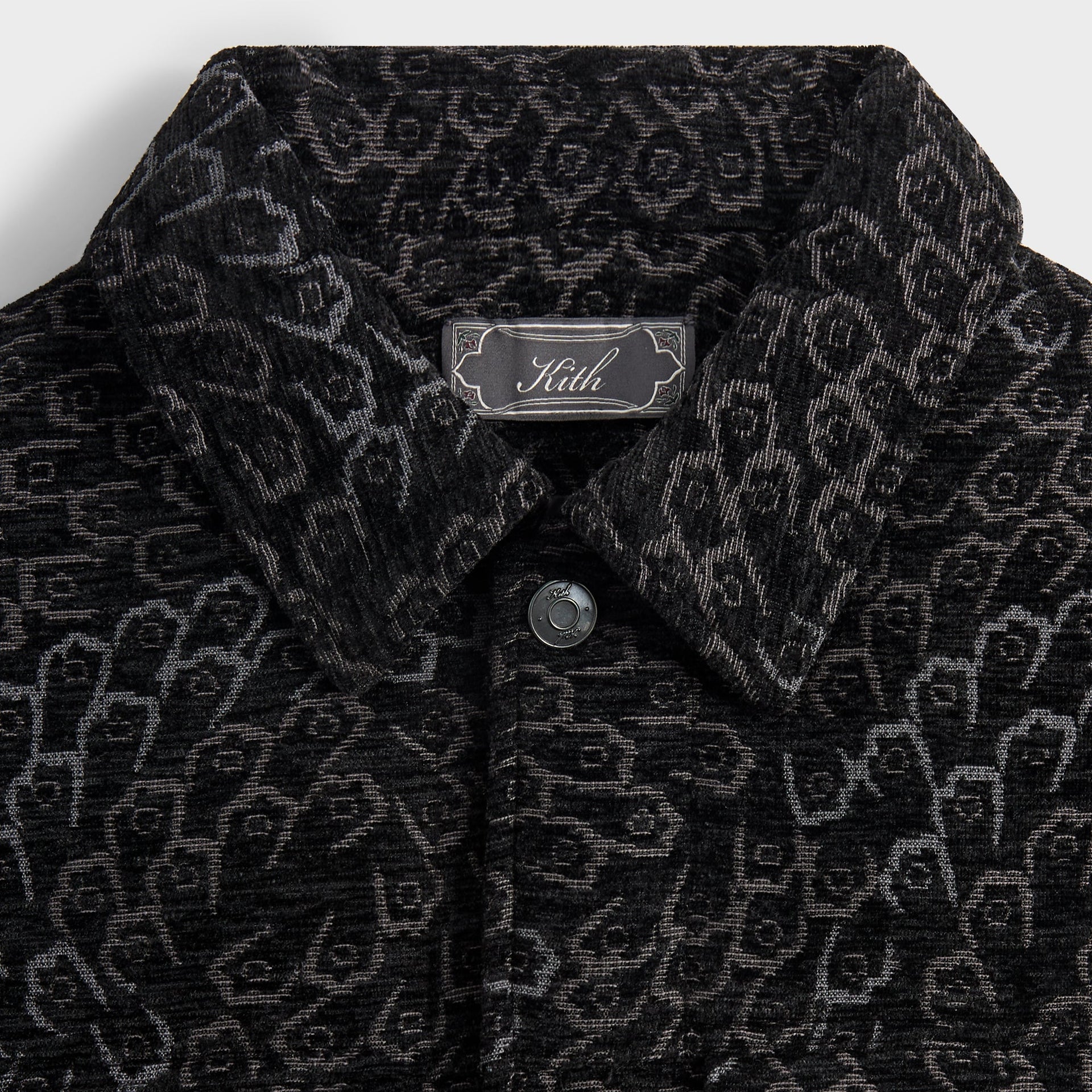Kith Puffed Jase Tapestry Jacket - Black - PH