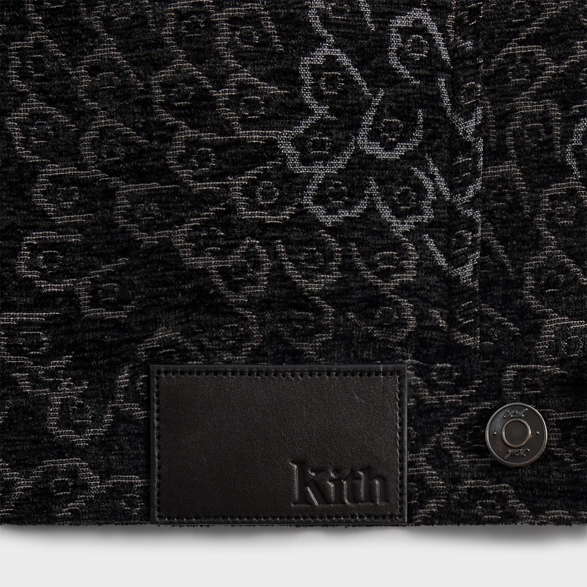 Kith Puffed Jase Tapestry Jacket - Black - PH
