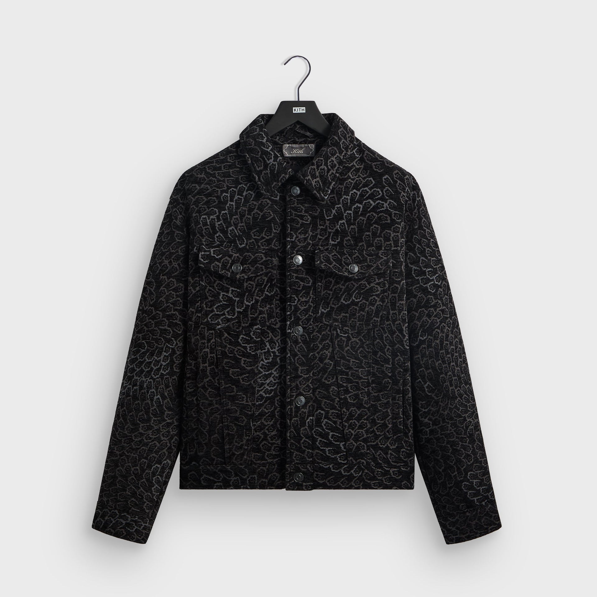 Kith Puffed Jase Tapestry Jacket - Black - PH