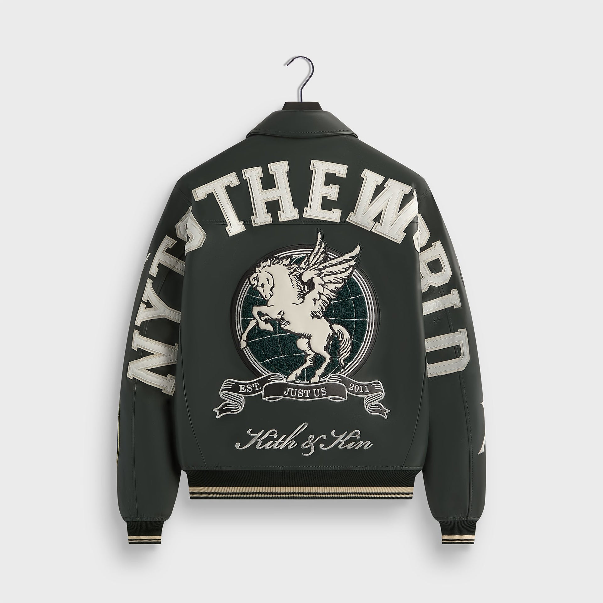 Kith Leather Varsity Jacket - Stadium - PH