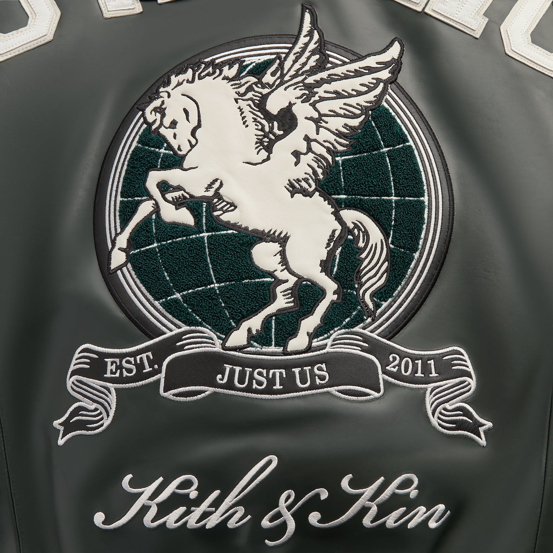 Kith Leather Varsity Jacket - Stadium - PH