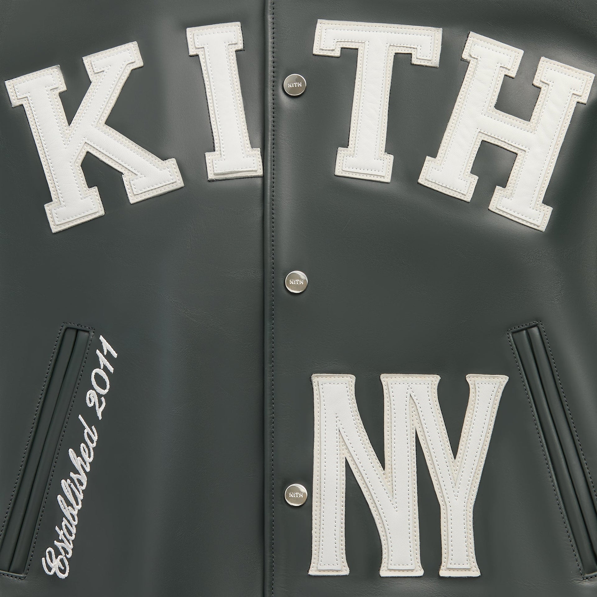 Kith Leather Varsity Jacket - Stadium - PH