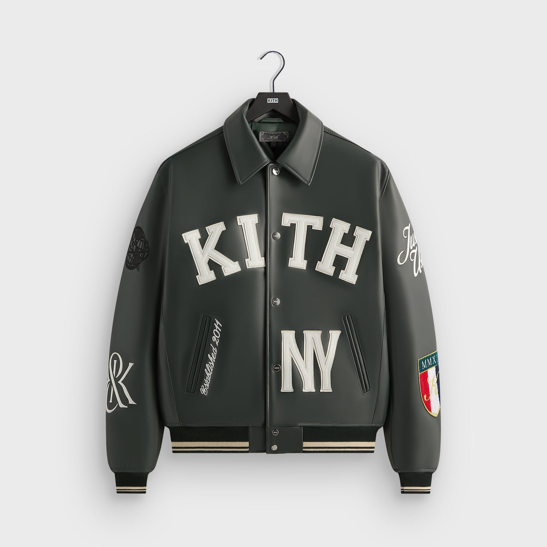 Kith Leather Varsity Jacket - Stadium - PH