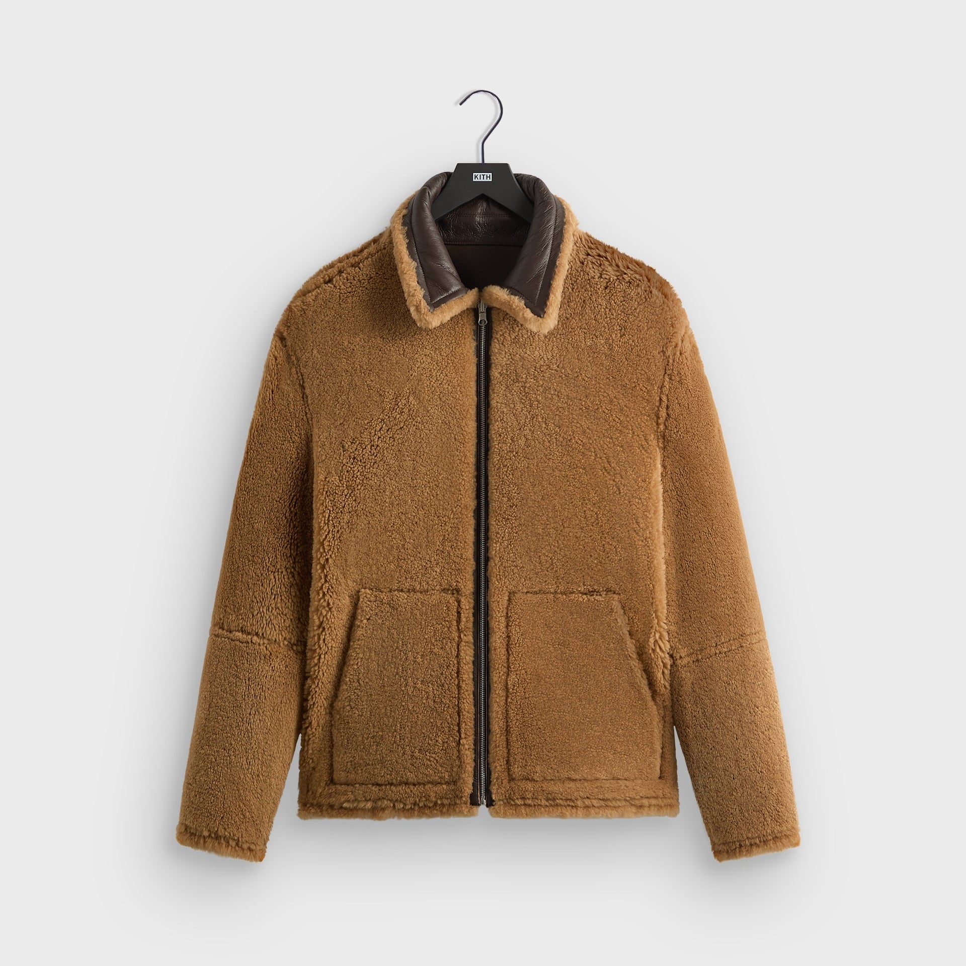 Kith Reversible Shearling Bomber - Kindling - PH