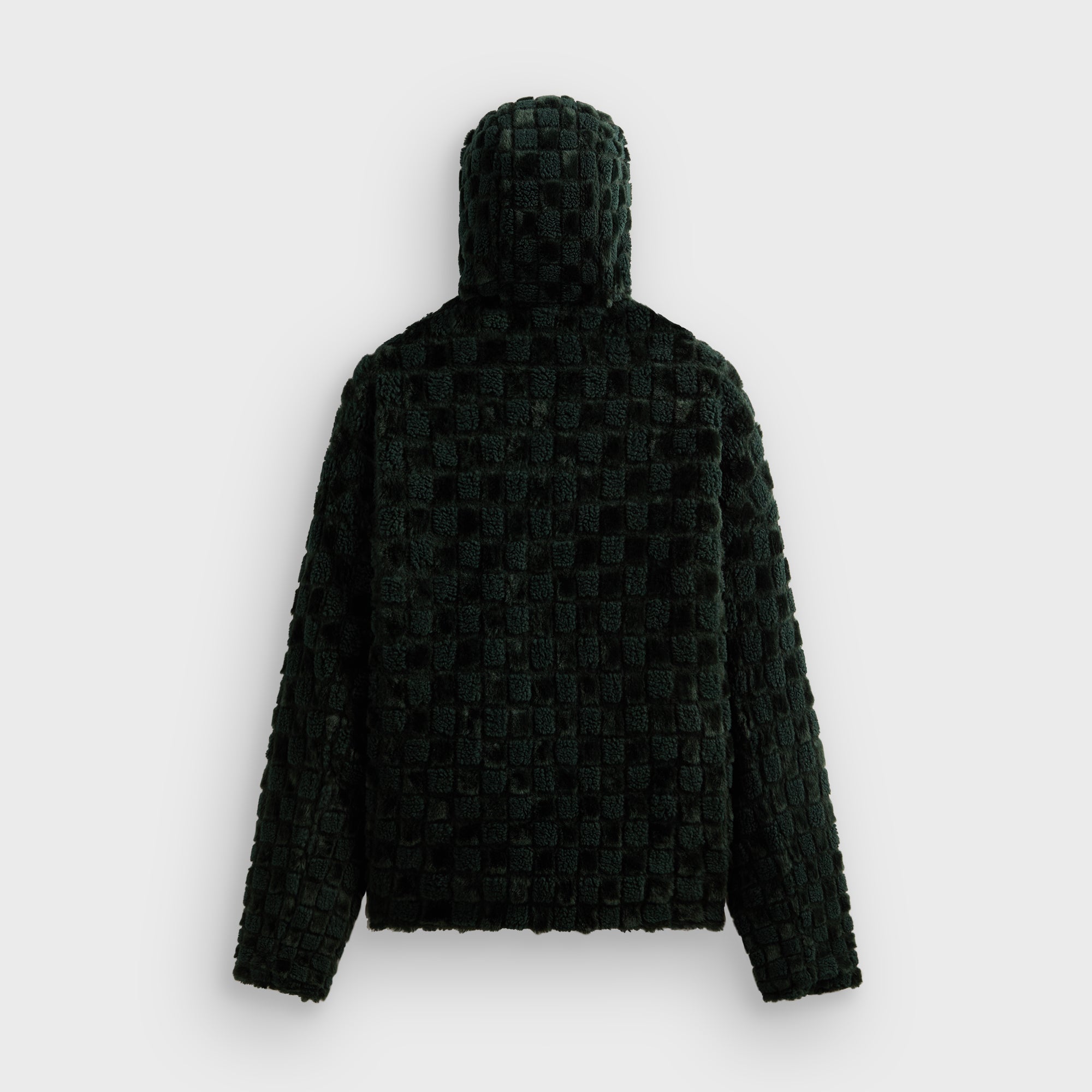 Kith Faux Fur Cropped Hoodie Bomber - Stadium