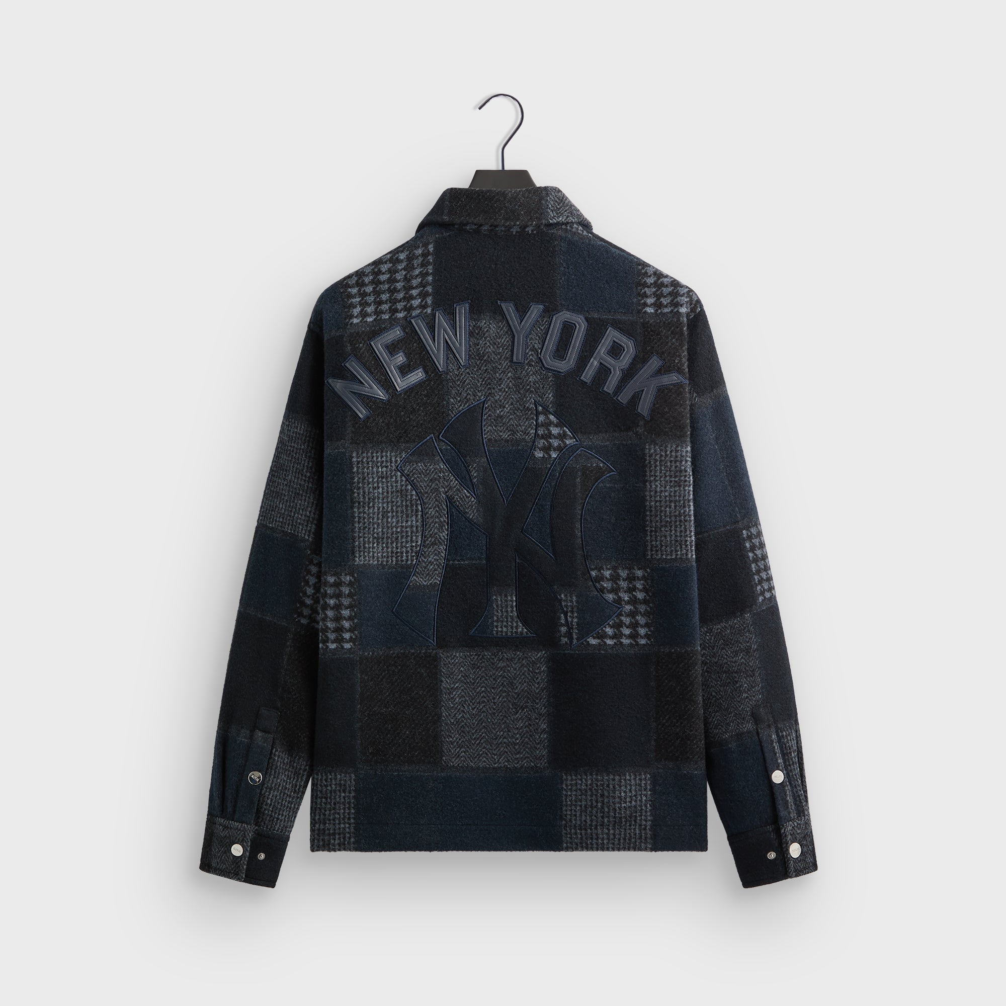 Kith for the New York Yankees Patchwork Wool Coaches Jacket