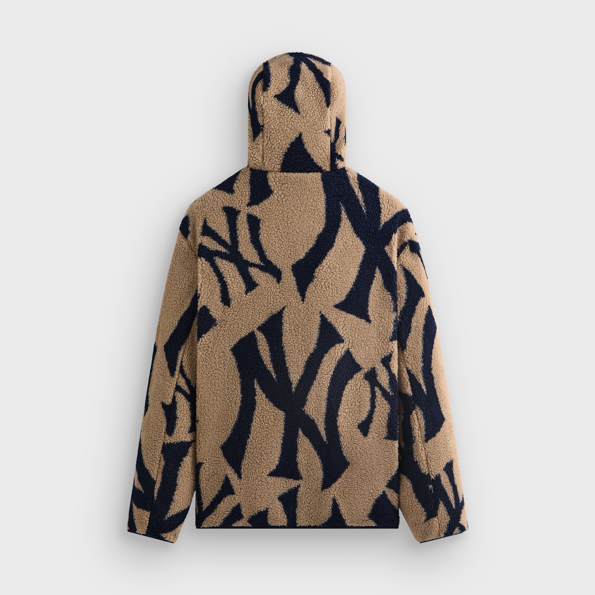 Kith for the New York Yankees Hooded Pinehurst Sherpa Jacket - Canvas