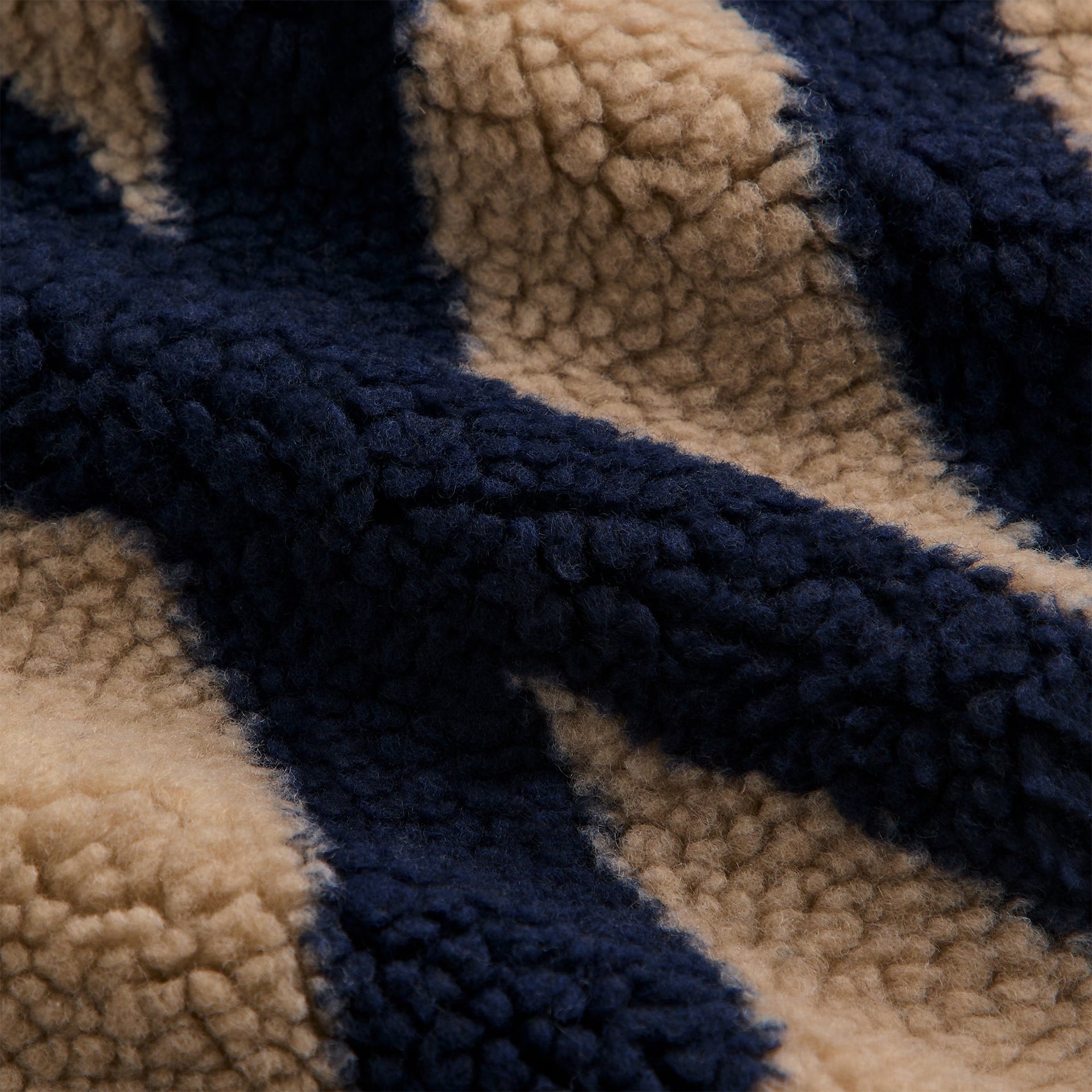 Kith for the New York Yankees Hooded Pinehurst Sherpa Jacket - Canvas - PH