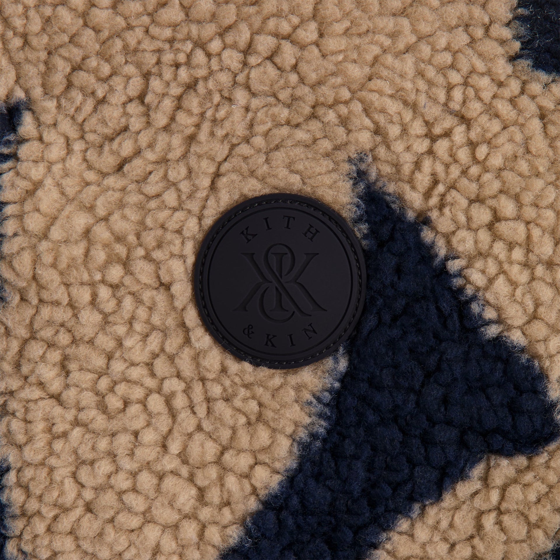 Kith for the New York Yankees Hooded Pinehurst Sherpa Jacket - Canvas - PH