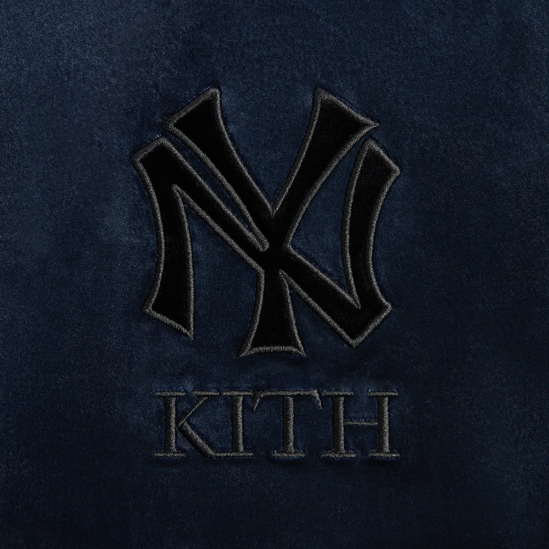 Kith for the New York Yankees Luxe Velour Track Jacket - Nocturnal - PH