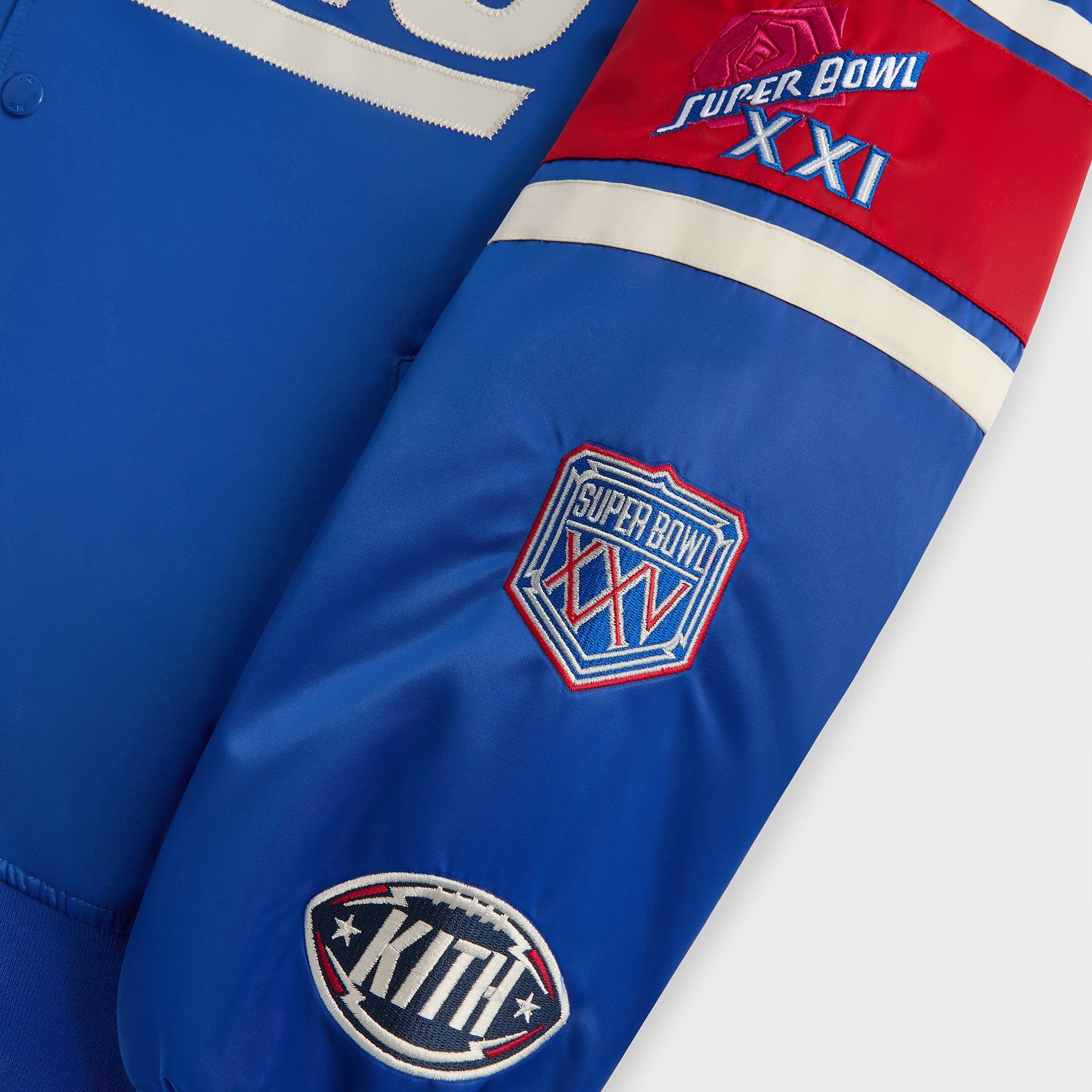 Kith for the NFL New York Giants Satin Bomber Jacket - Current - PH