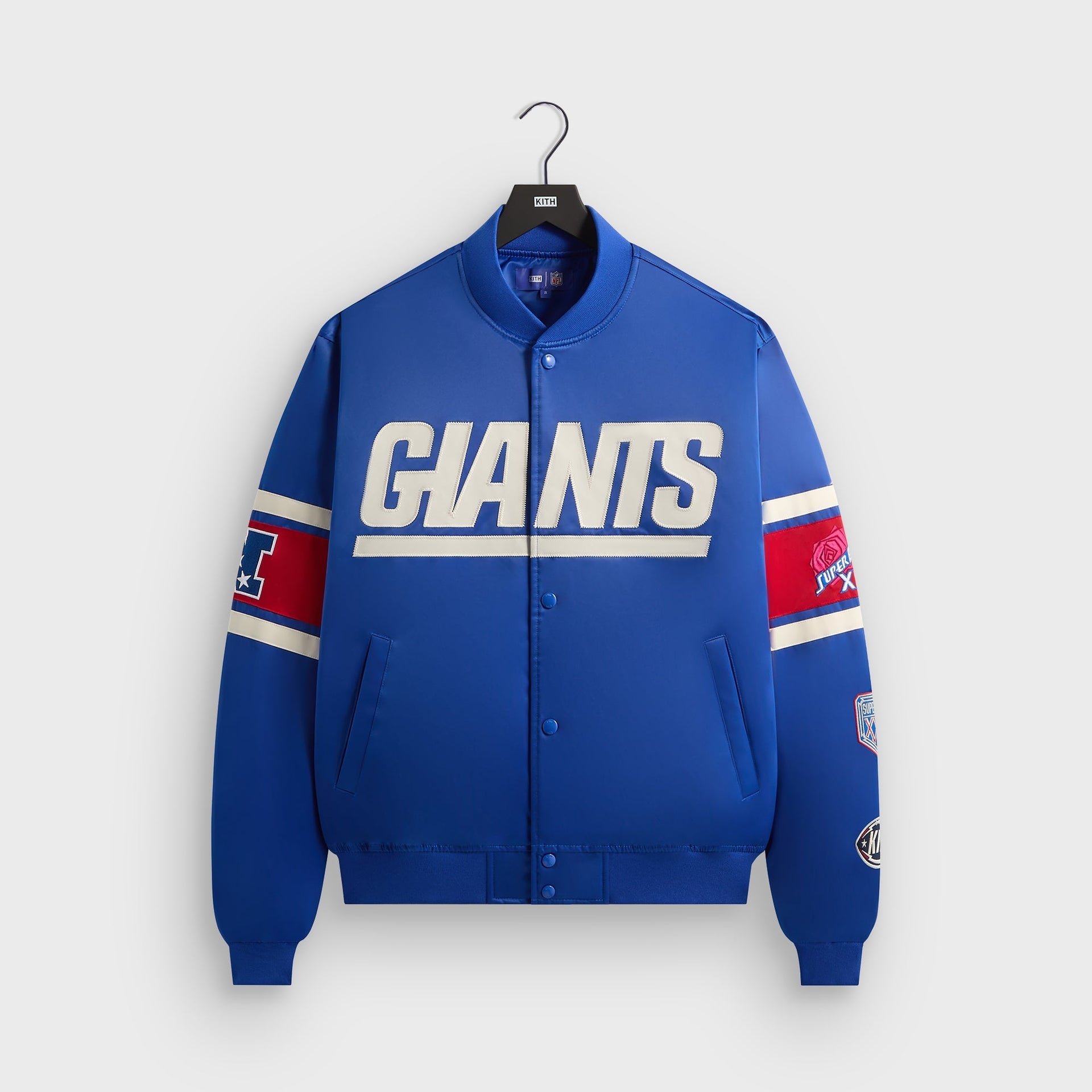 Kith for the NFL New York Giants Satin Bomber Jacket - Current - PH