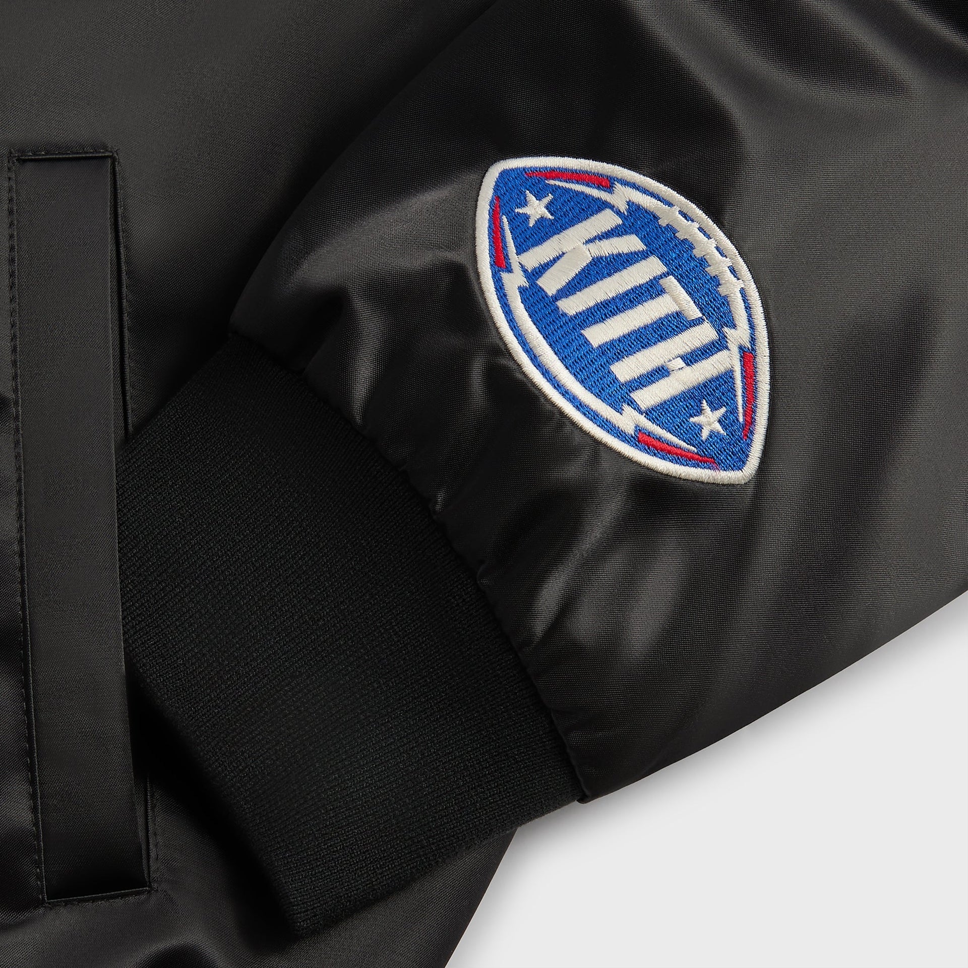 Kith for the NFL Buffalo Bills Satin Bomber Jacket - Black - PH
