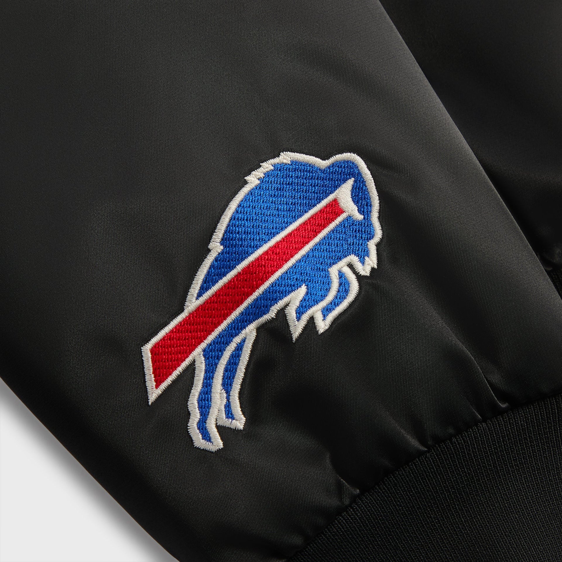 Kith for the NFL Buffalo Bills Satin Bomber Jacket - Black - PH