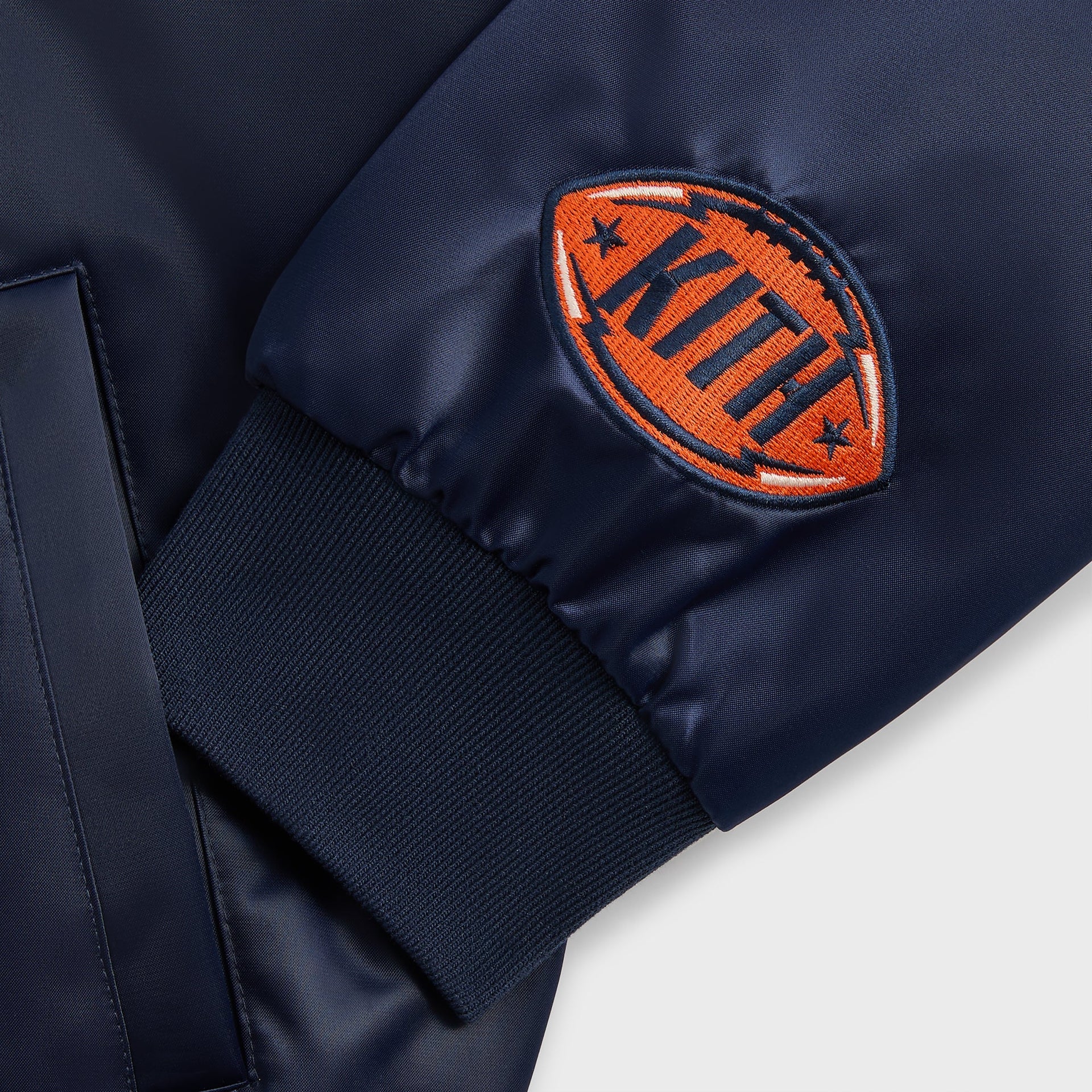 Kith for the NFL Chicago Bears Satin Bomber Jacket - Nocturnal - PH