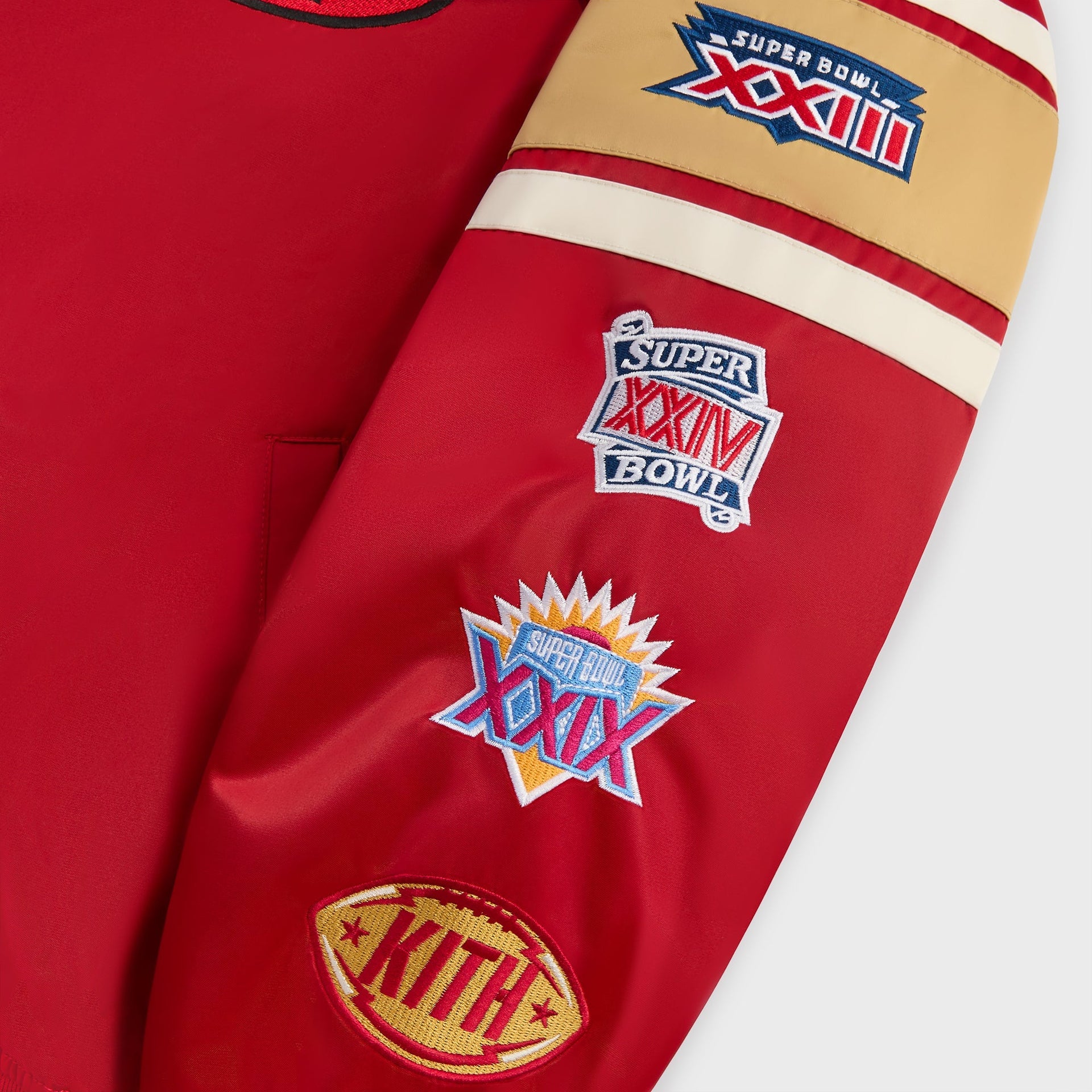 Kith for the NFL San Francisco 49ers Satin Bomber Jacket - Present - PH