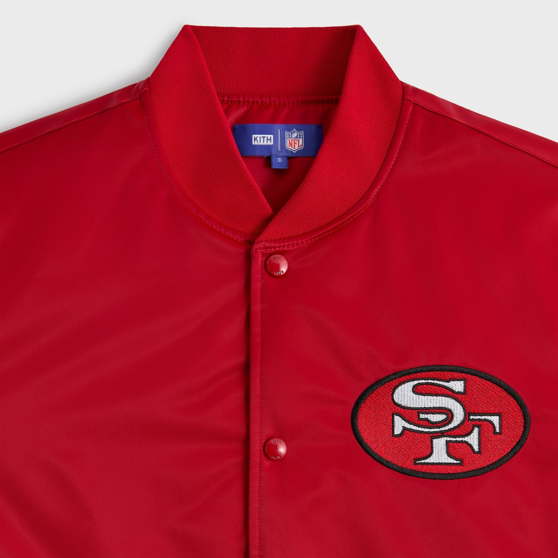 Kith for the NFL San Francisco 49ers Satin Bomber Jacket - Present - PH