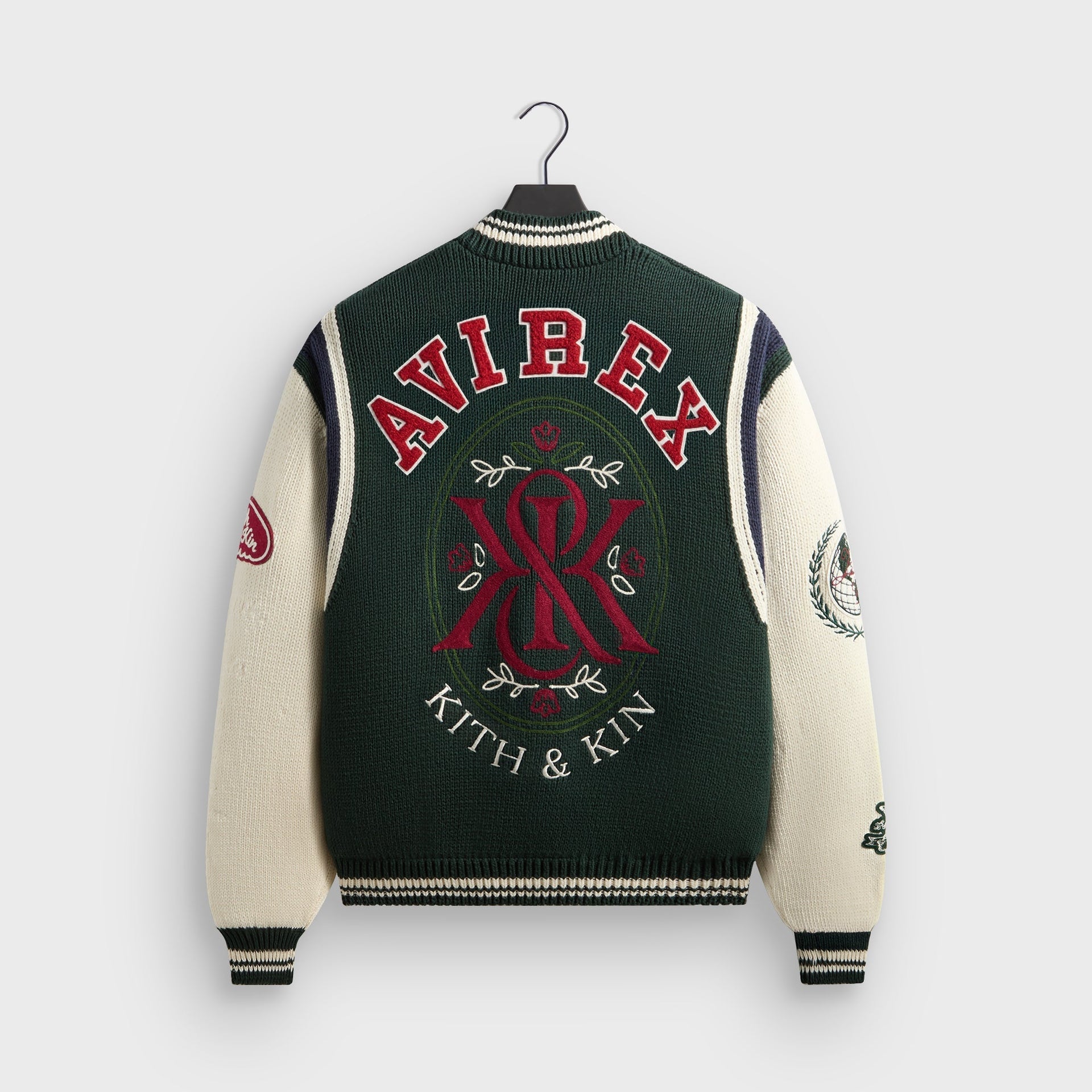 Kith for AVIREX Porter Varsity Knit Bomber - Stadium - PH