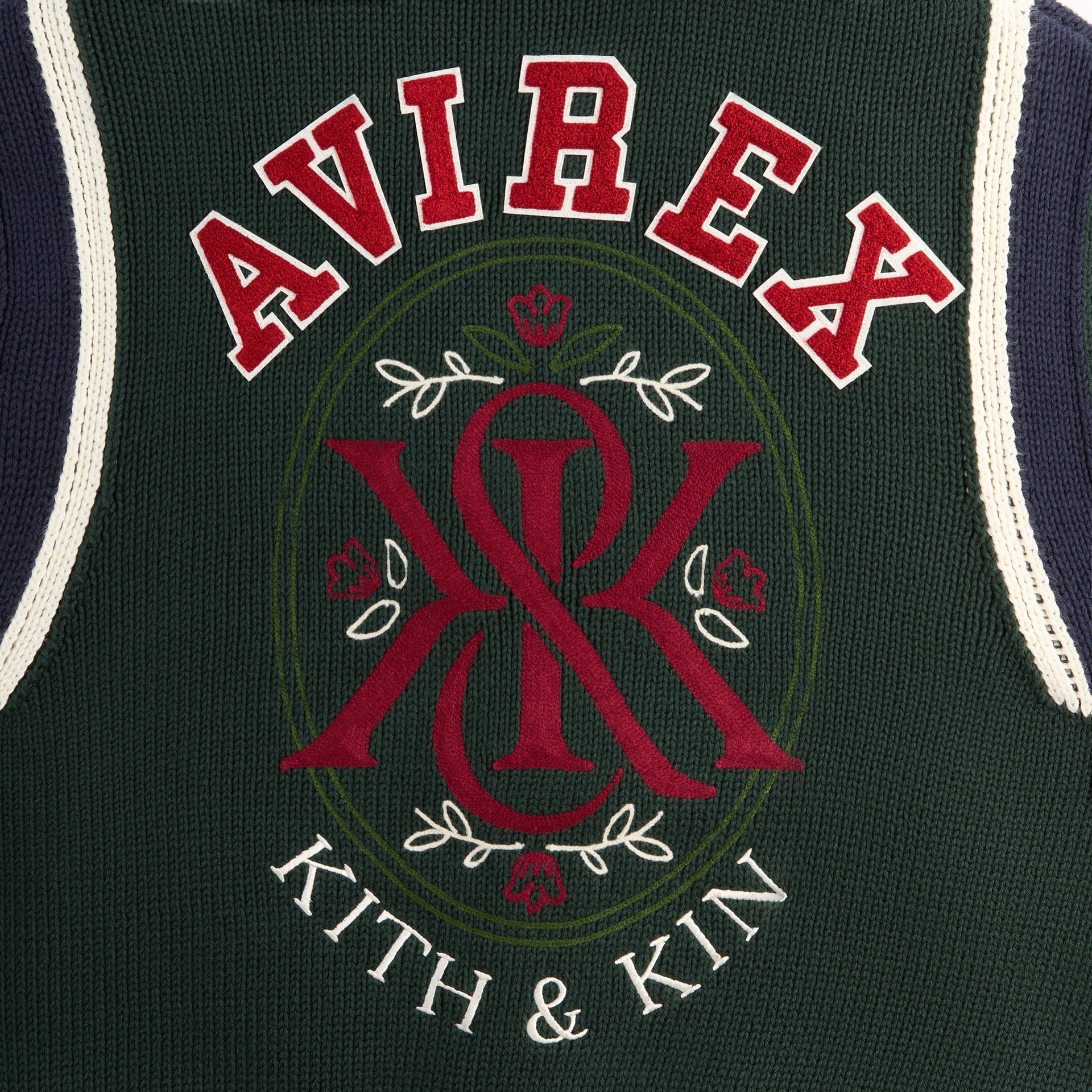 Kith for AVIREX Porter Varsity Knit Bomber - Stadium - PH
