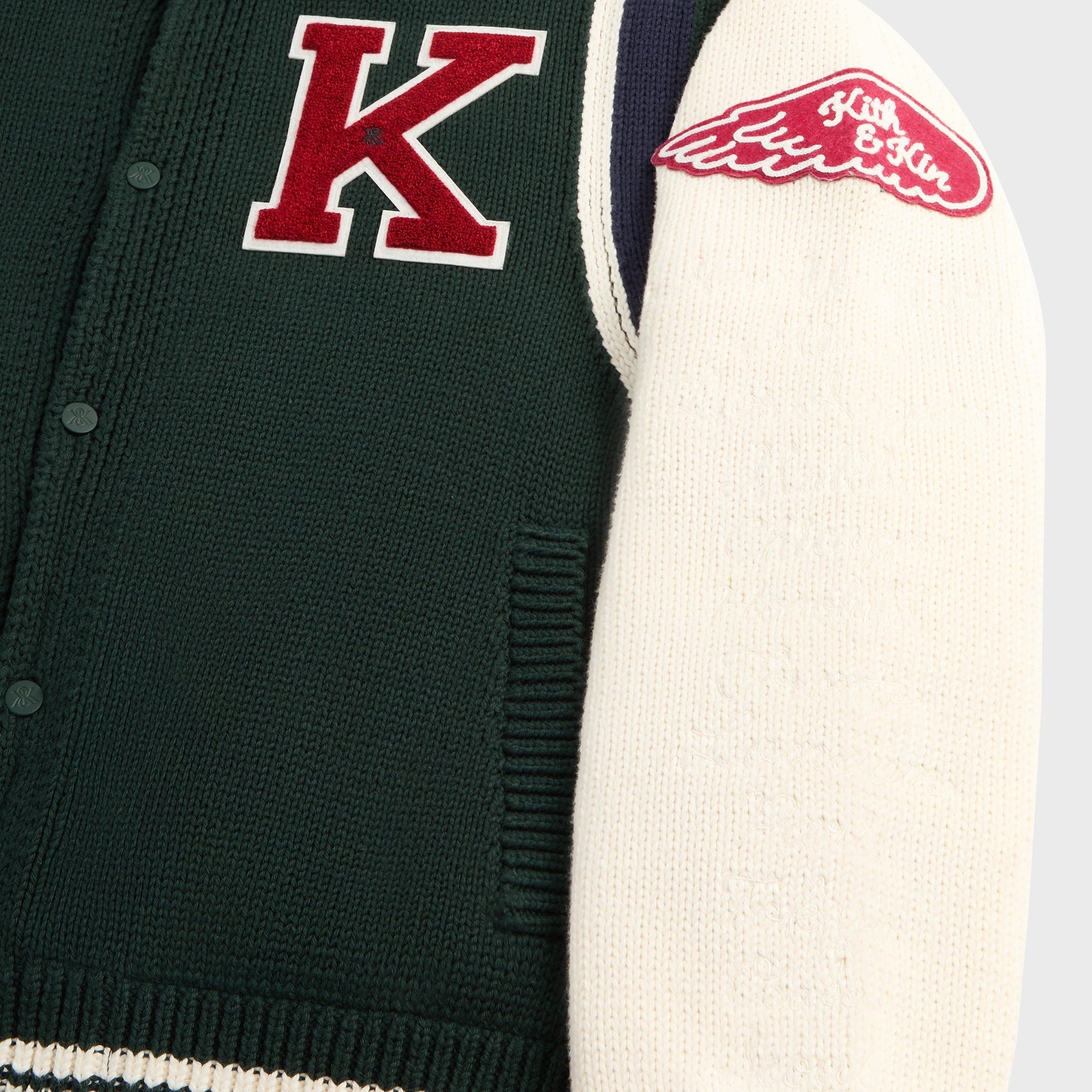 Kith for AVIREX Porter Varsity Knit Bomber - Stadium - PH