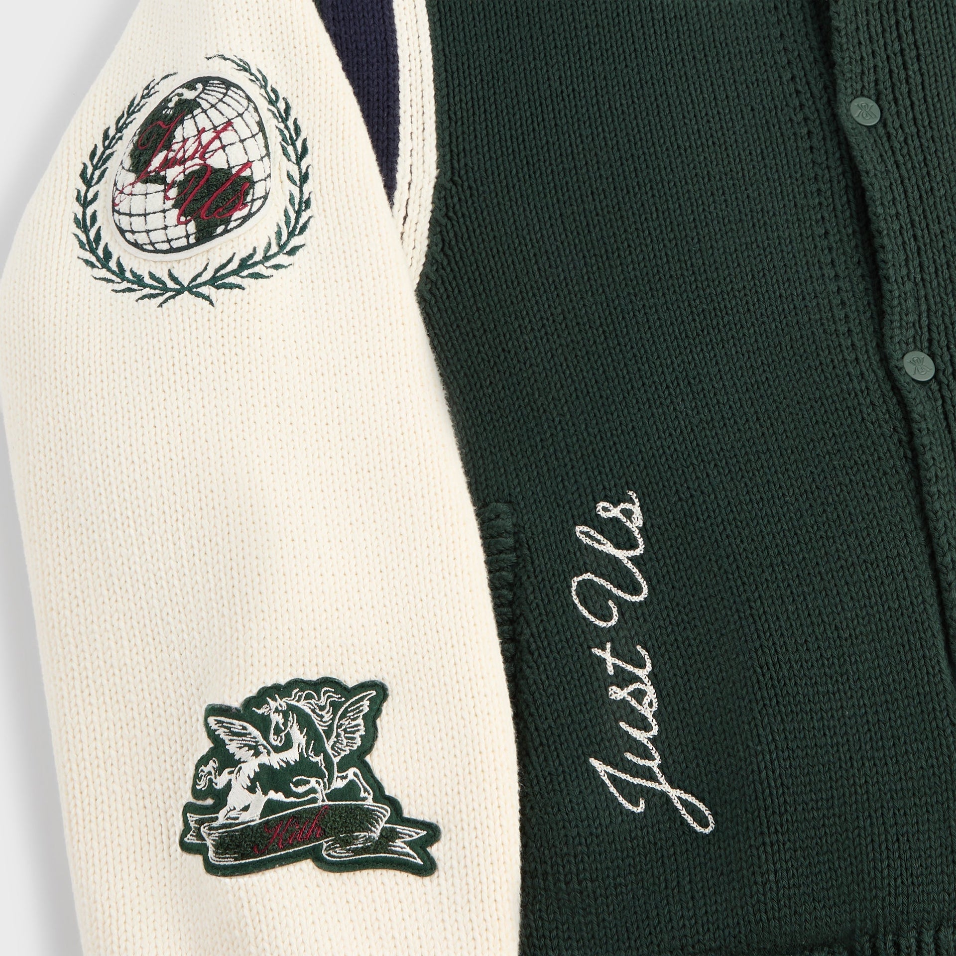 Kith for AVIREX Porter Varsity Knit Bomber - Stadium - PH