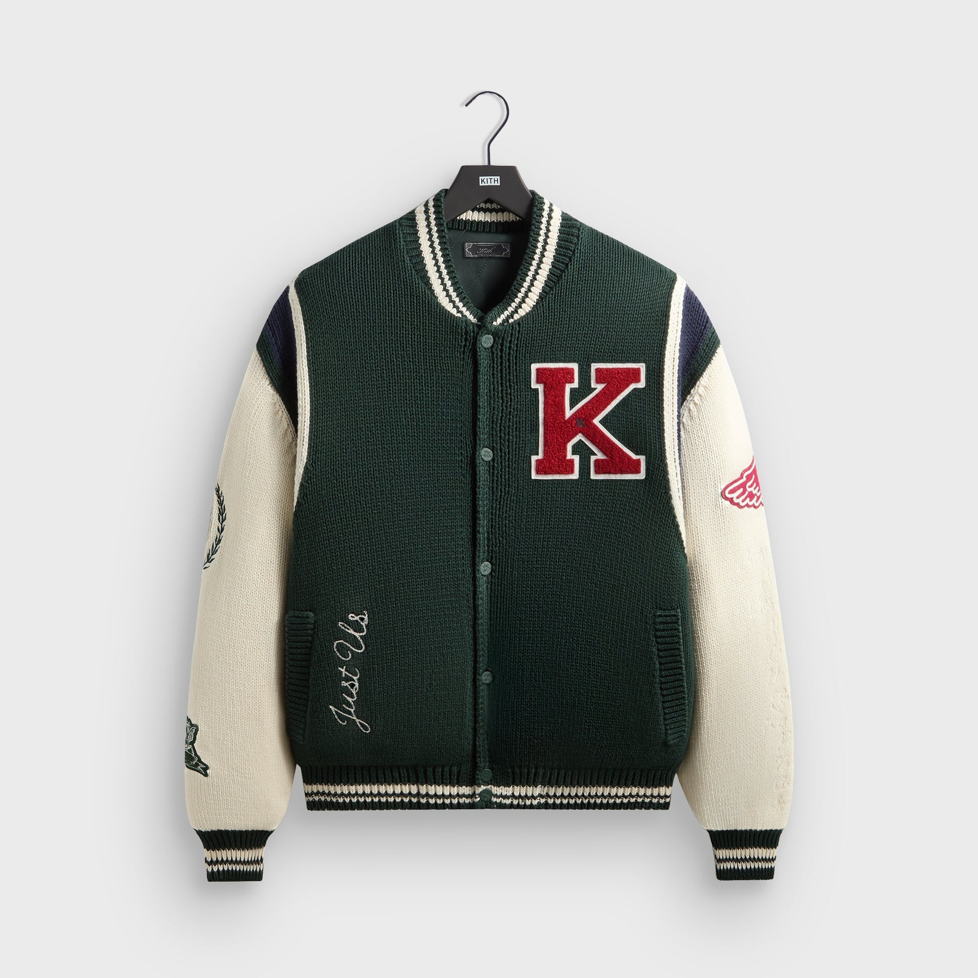 Kith for AVIREX Porter Varsity Knit Bomber - Stadium - PH