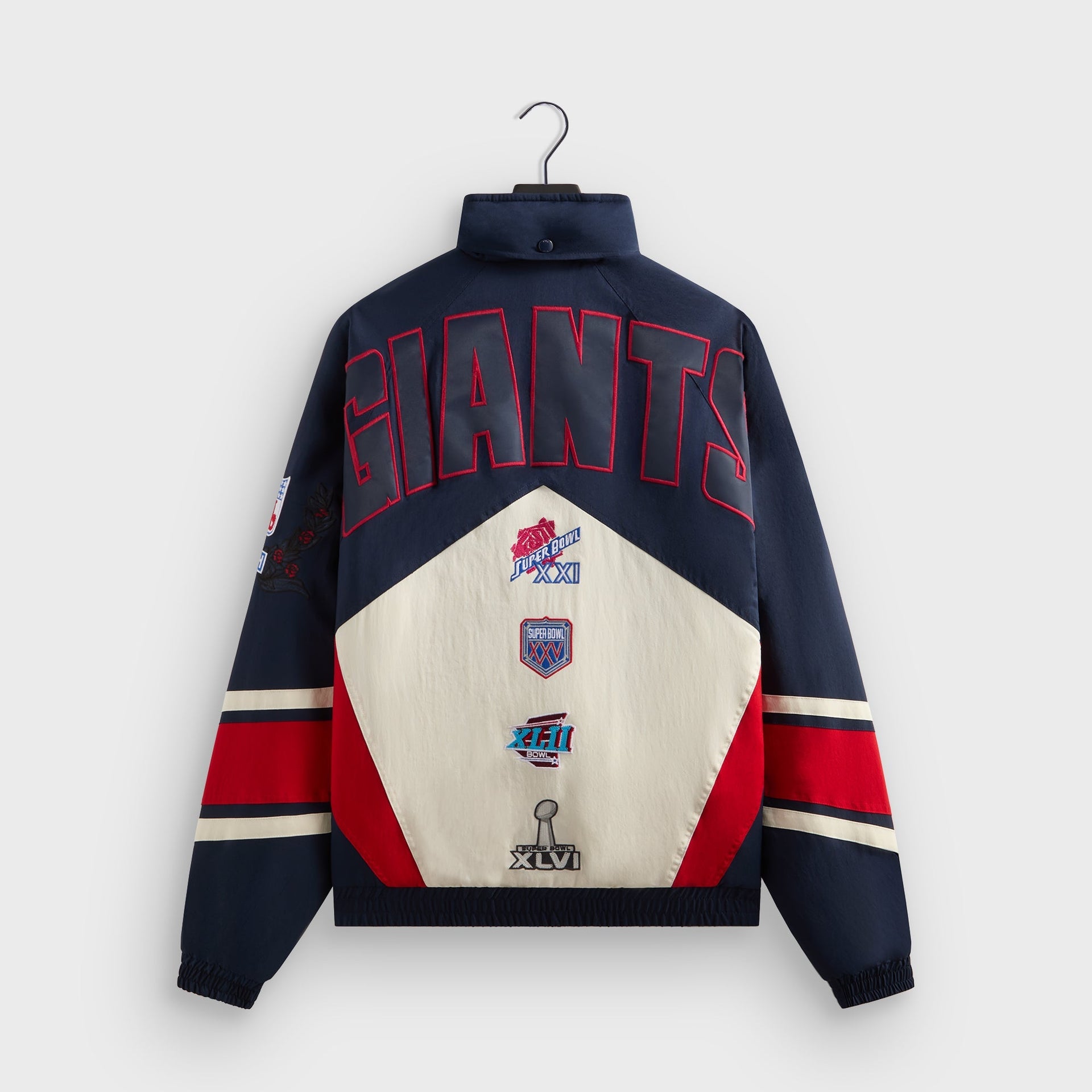 Kith for the NFL New York Giants Padded Nylon Jacket - Nocturnal - PH