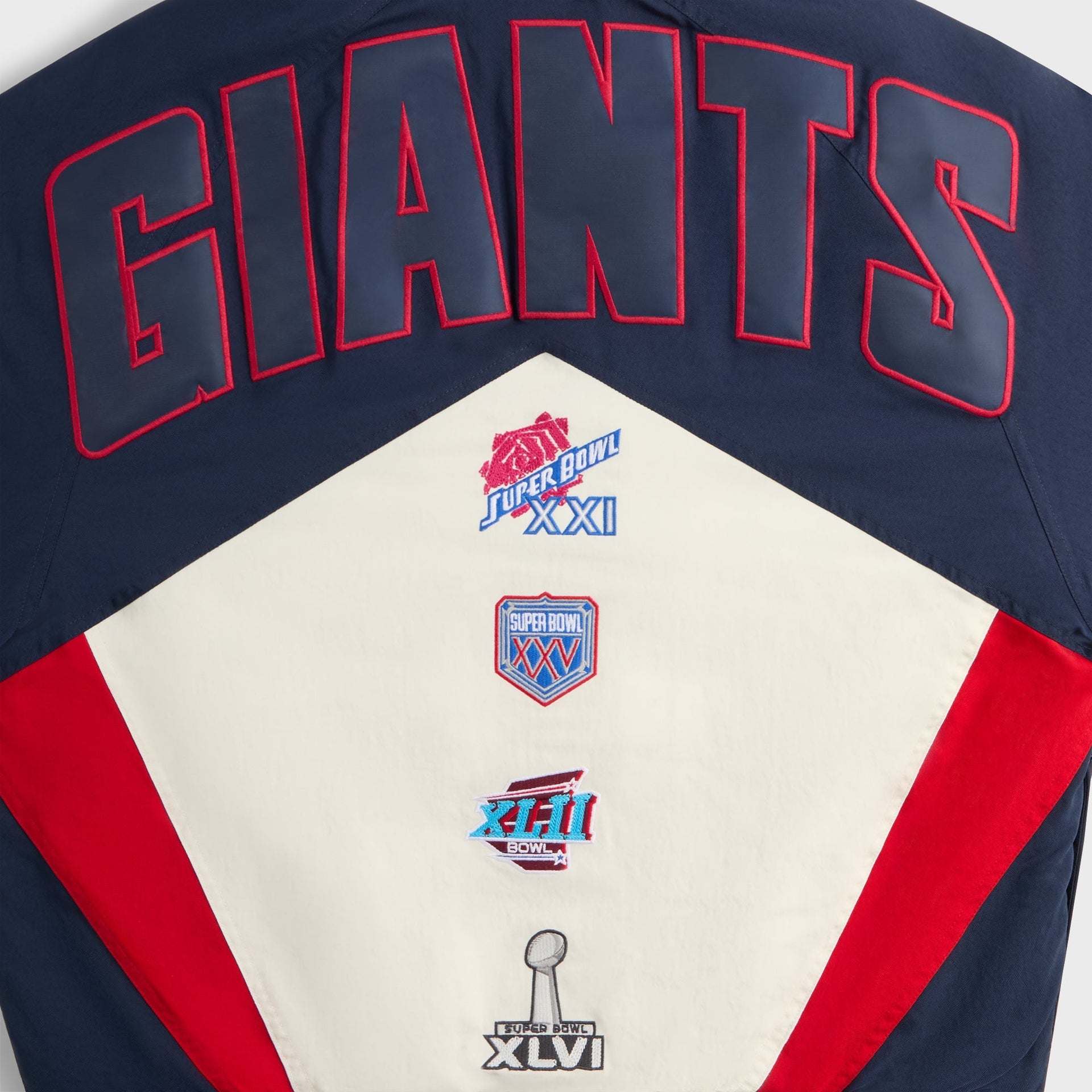 Kith for the NFL New York Giants Padded Nylon Jacket - Nocturnal - PH