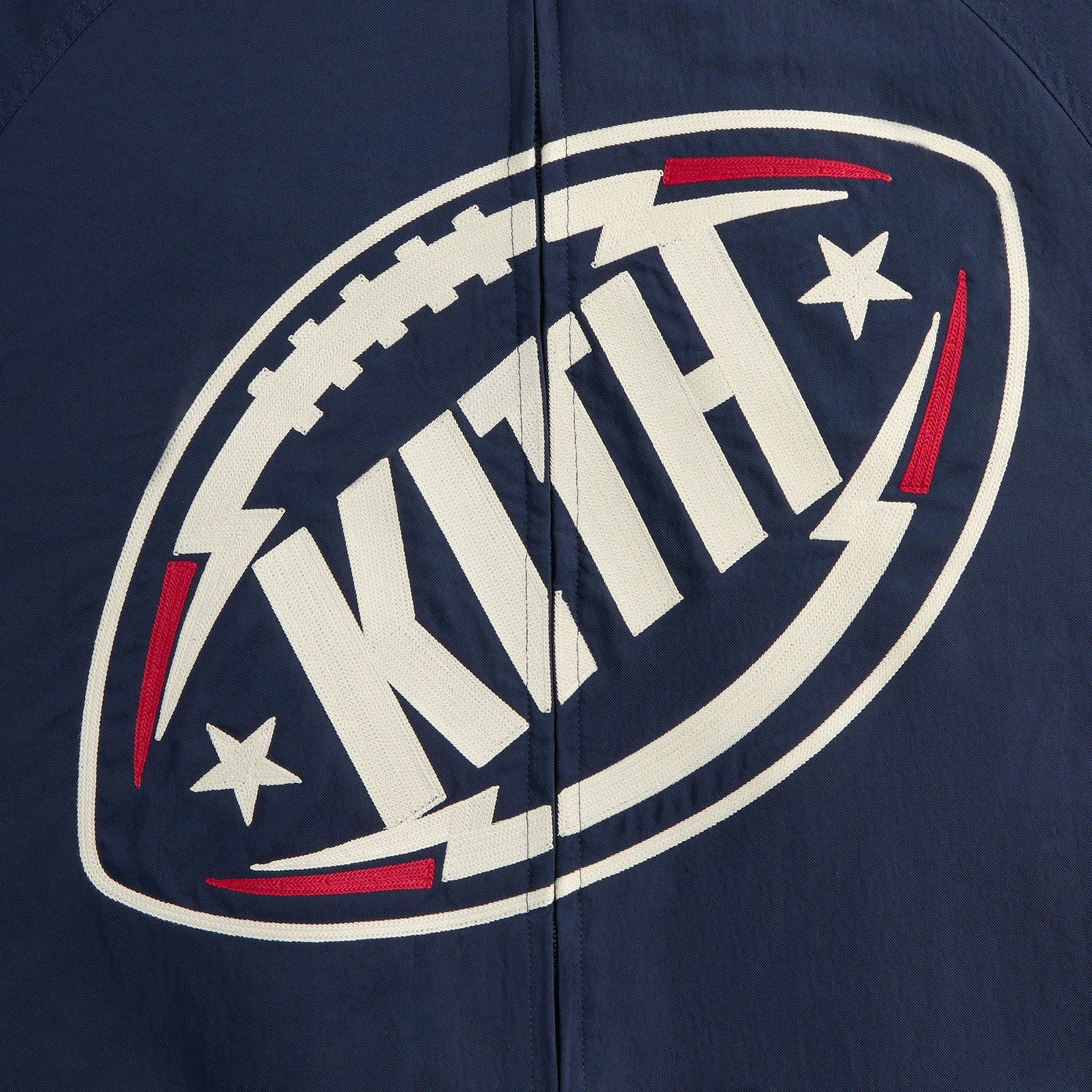 Kith for the NFL New York Giants Padded Nylon Jacket - Nocturnal - PH
