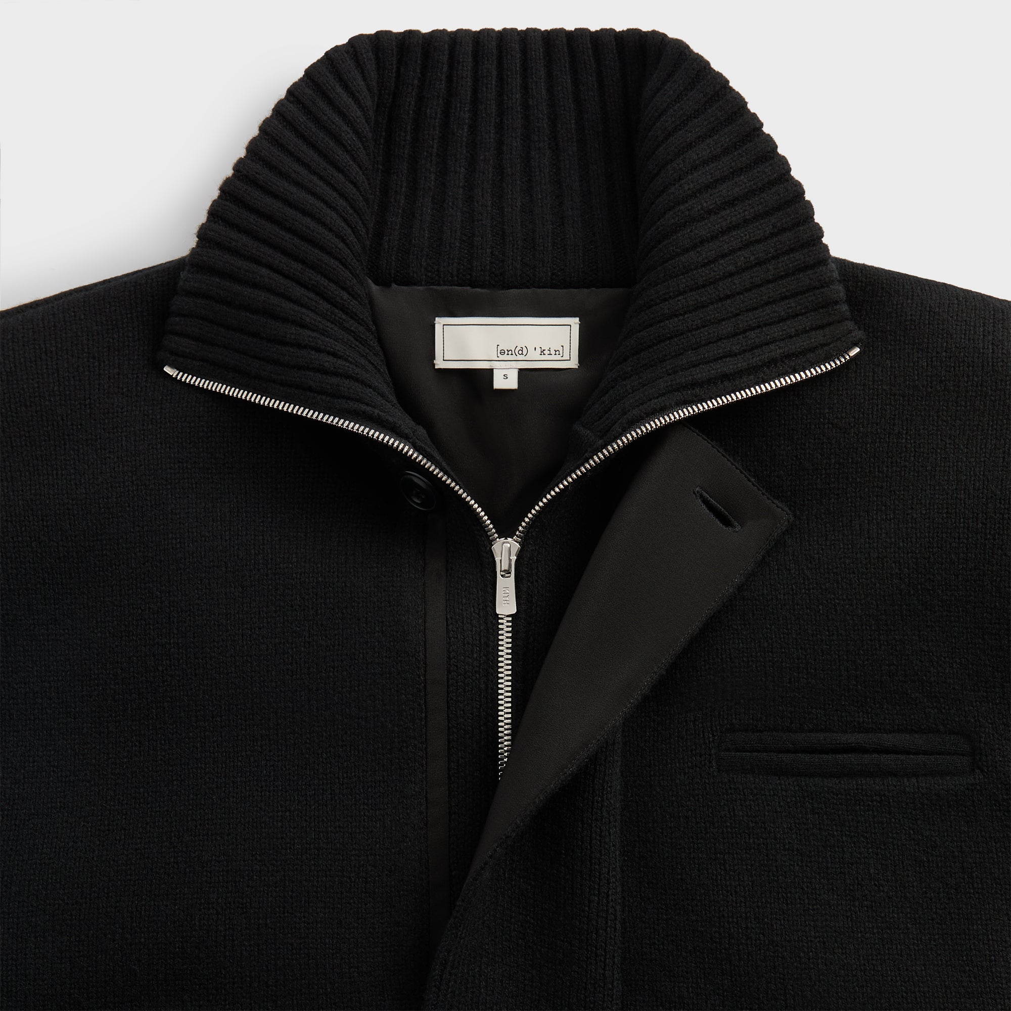 &Kin Darwin Knit Puffer - Black – Kith