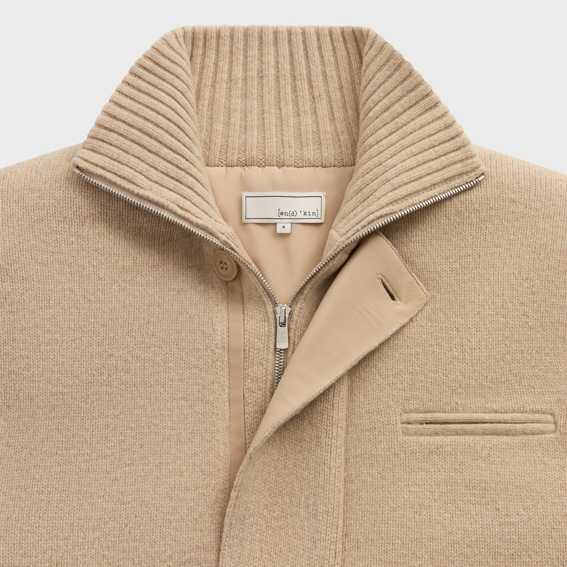 &Kin Darwin Knit Puffer - Canvas - PH