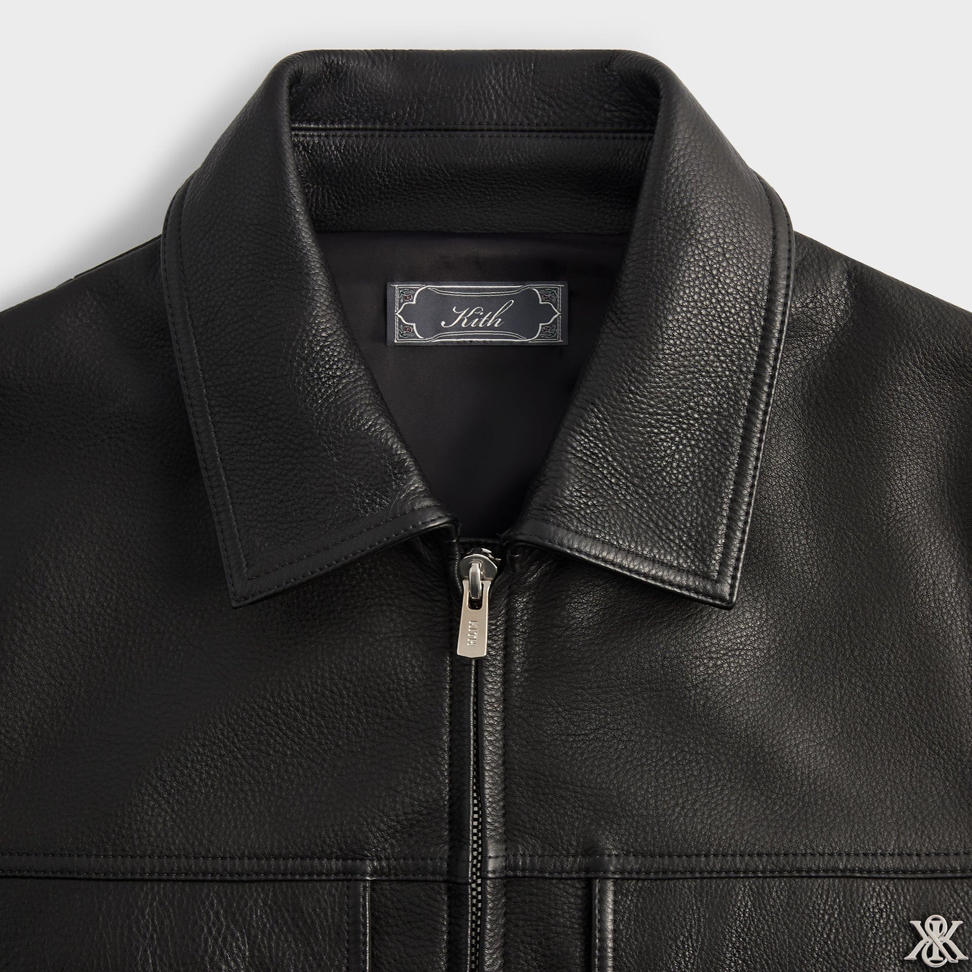 Kith Orion Leather Jacket - Black - PH