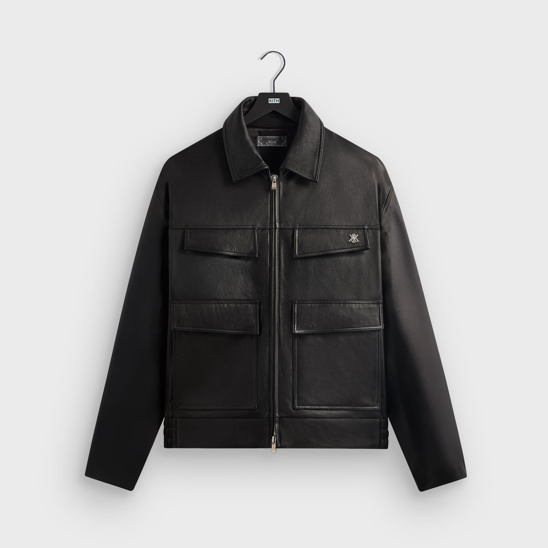 Kith Orion Leather Jacket - Black - PH